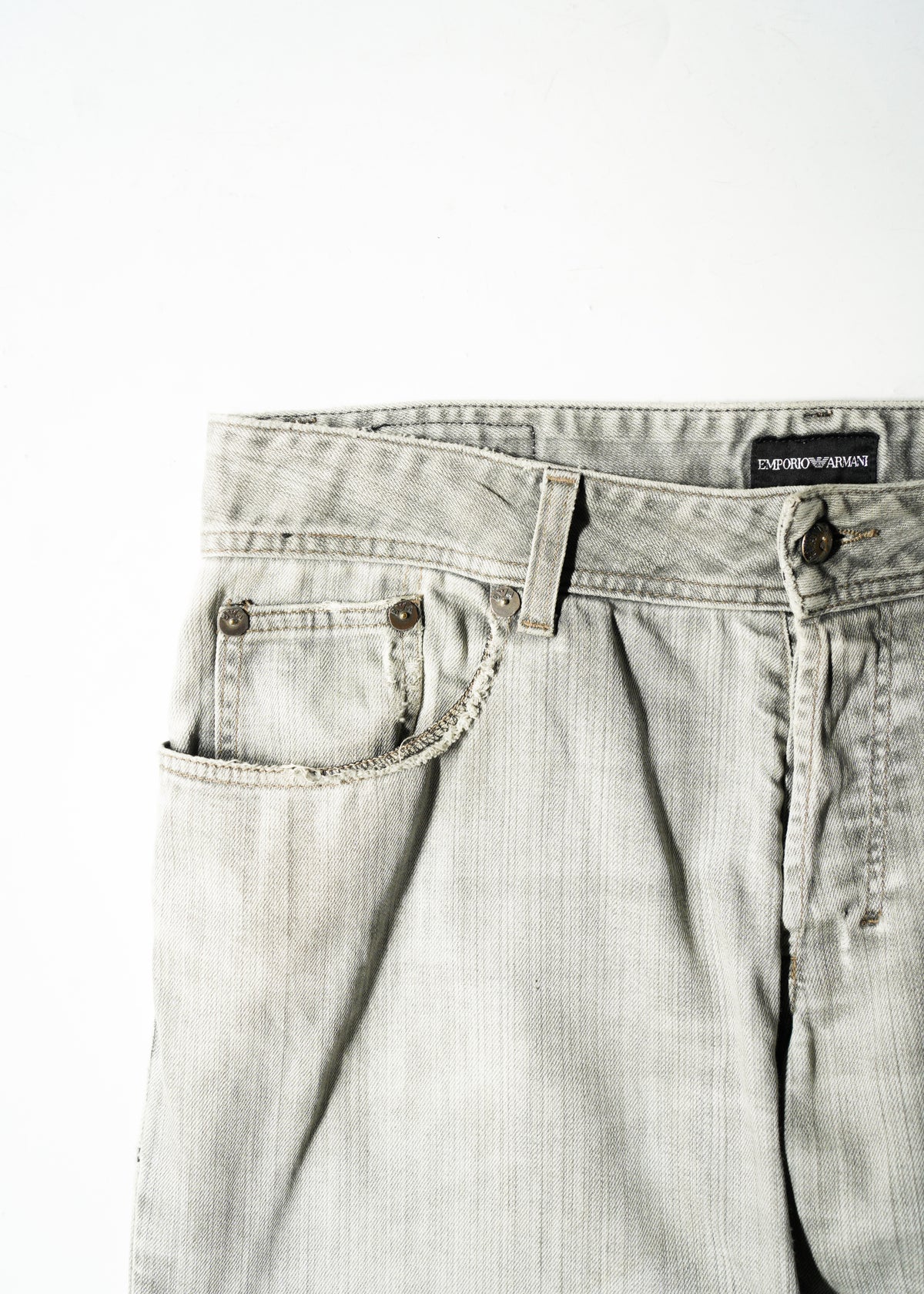 00’s EMPORIO ARMANI wide straight jeans