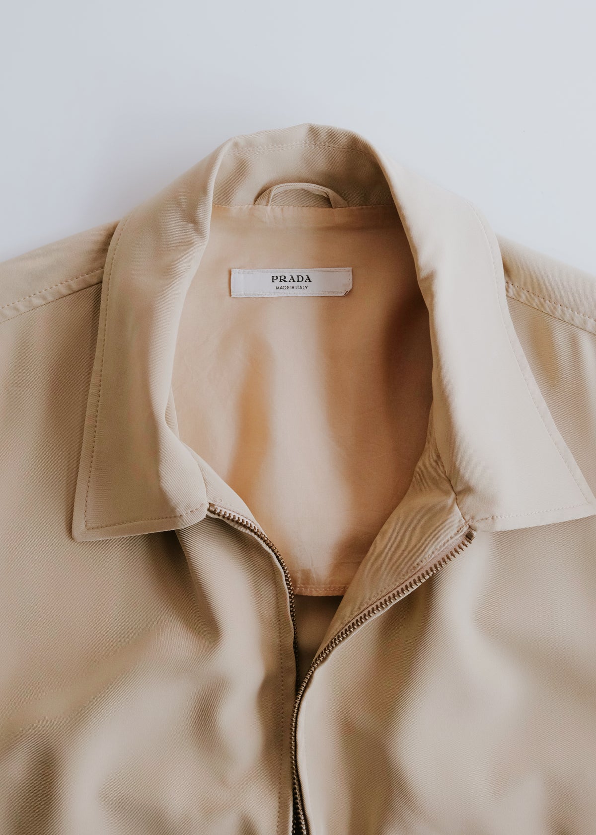 00-10’s PRADA double zip up blouson
