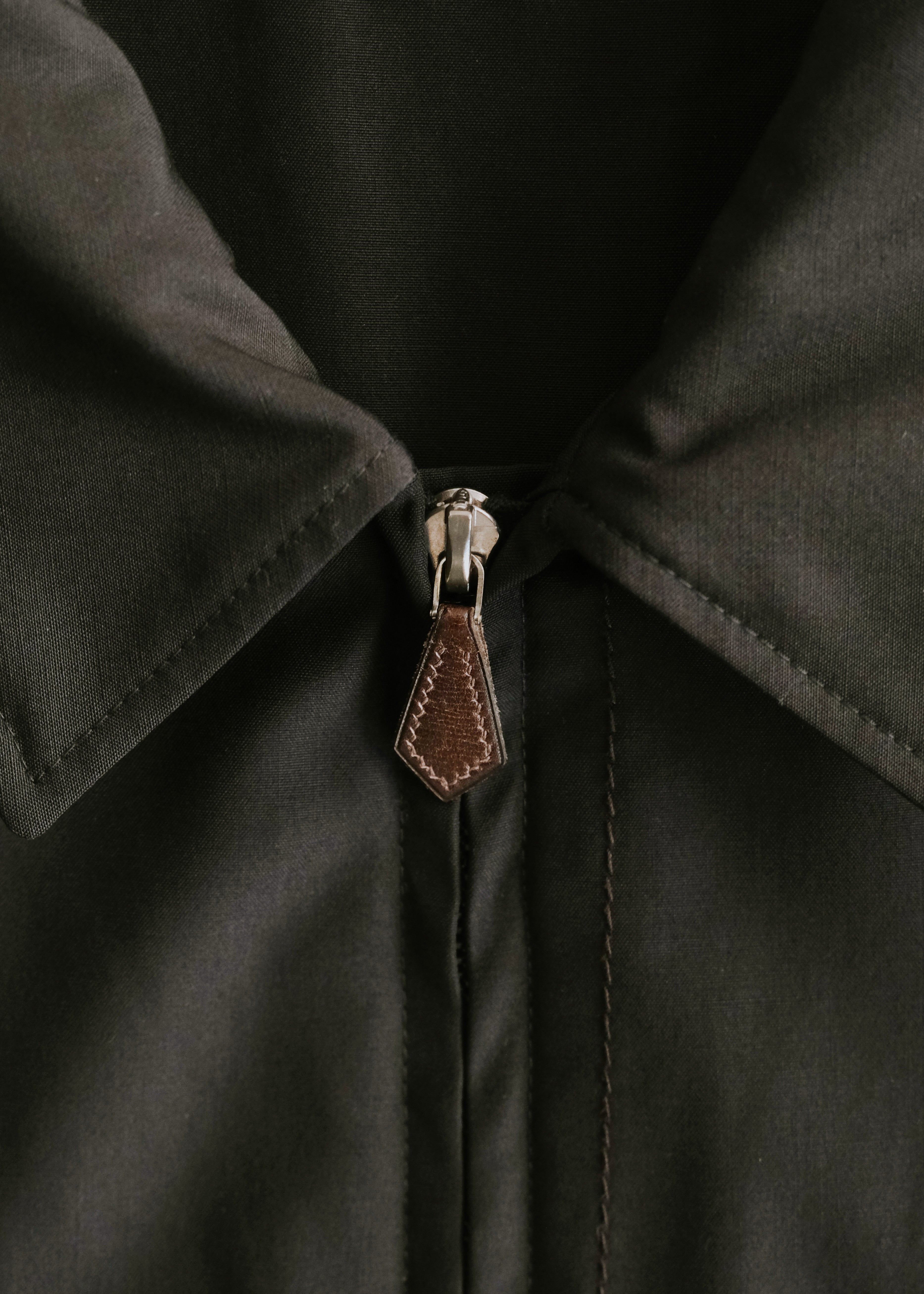 00-10’s HERMÈS wool zip up jacket