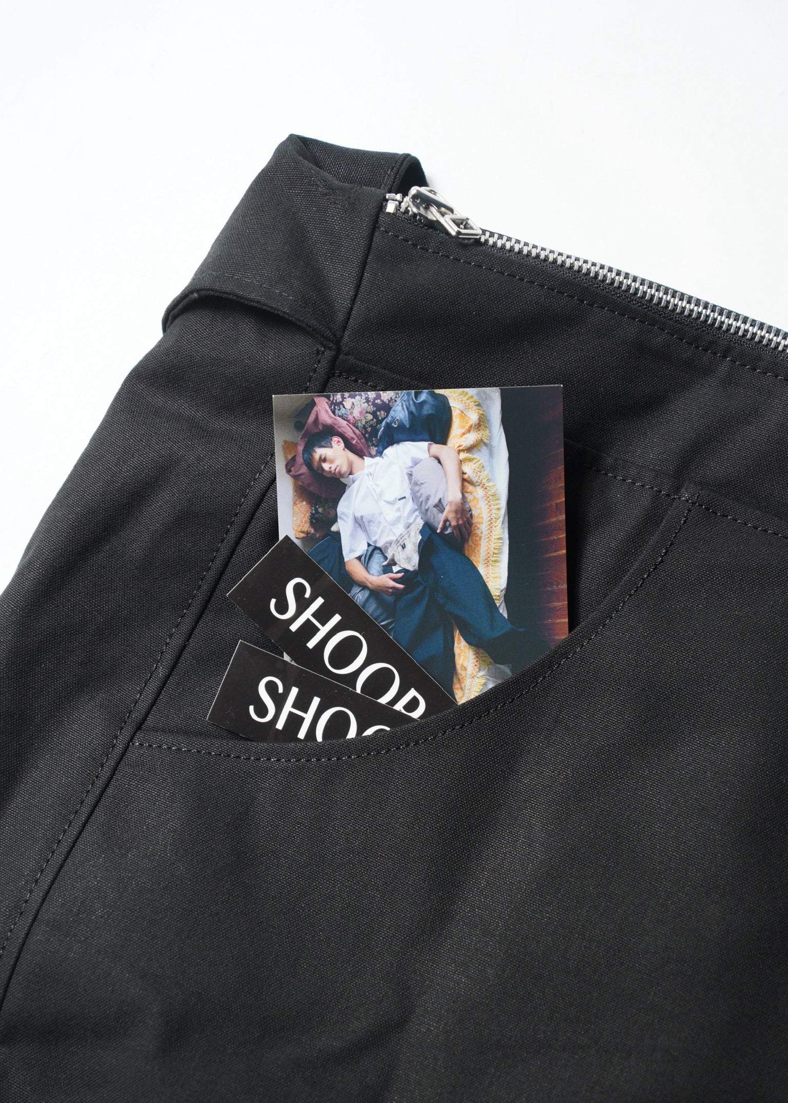 SHOOP シュープ 2026SS サック キャンバス ショルダーバッグ コットン 新作 メンズ バッグ