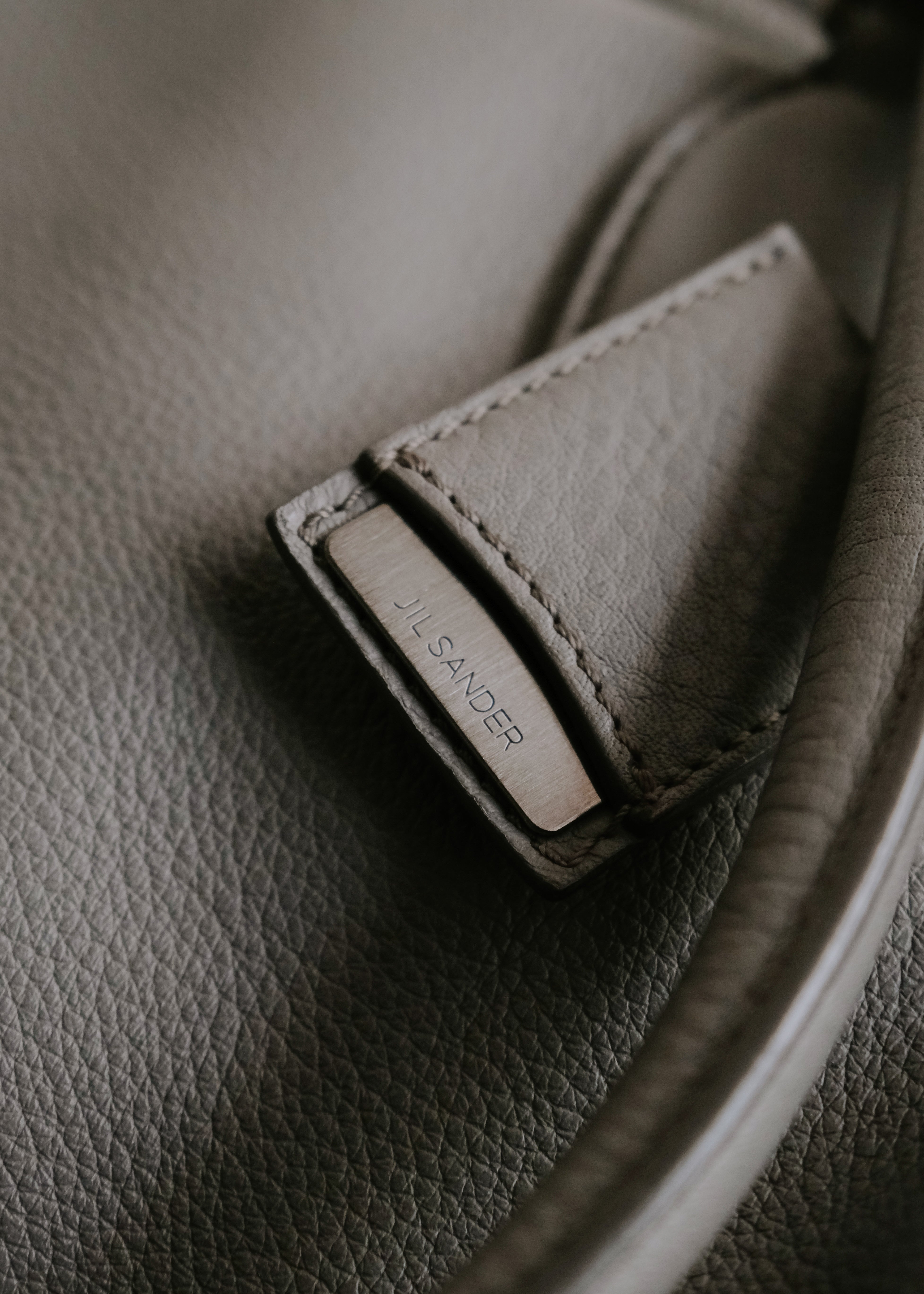 JIL SANDER multiple pocket leather hand bag