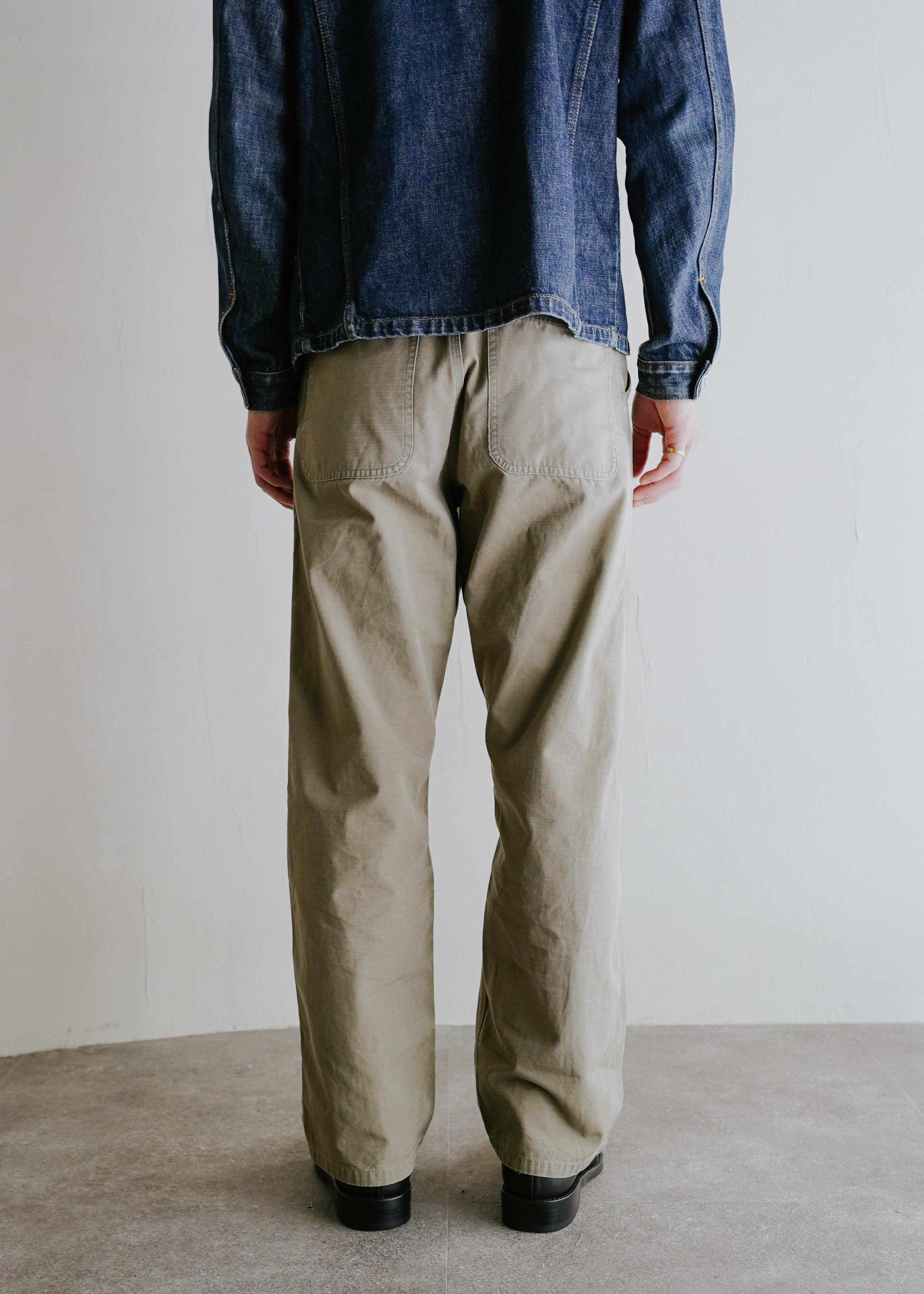 90's A.P.C. wide cotton trousers