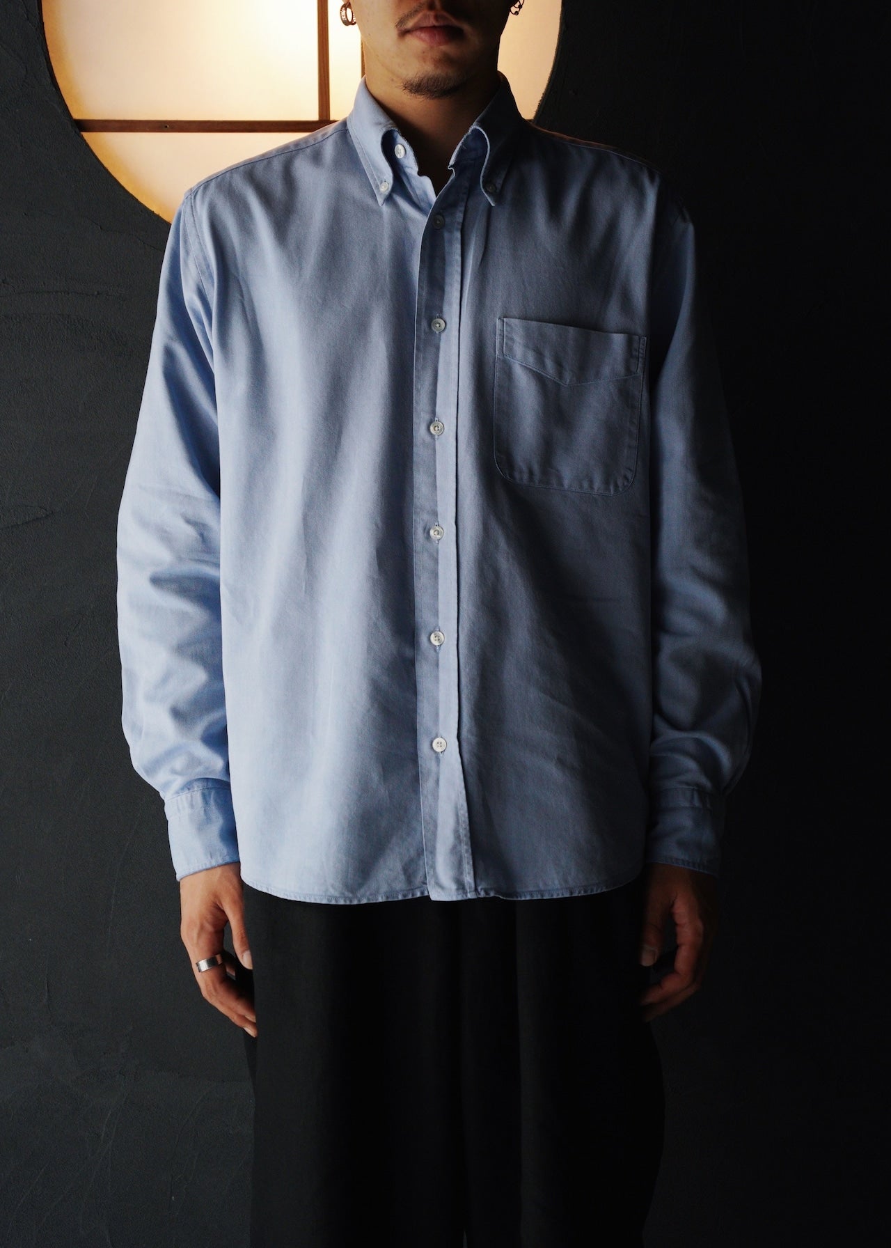 90’s HERMÈS cotton button down shirt