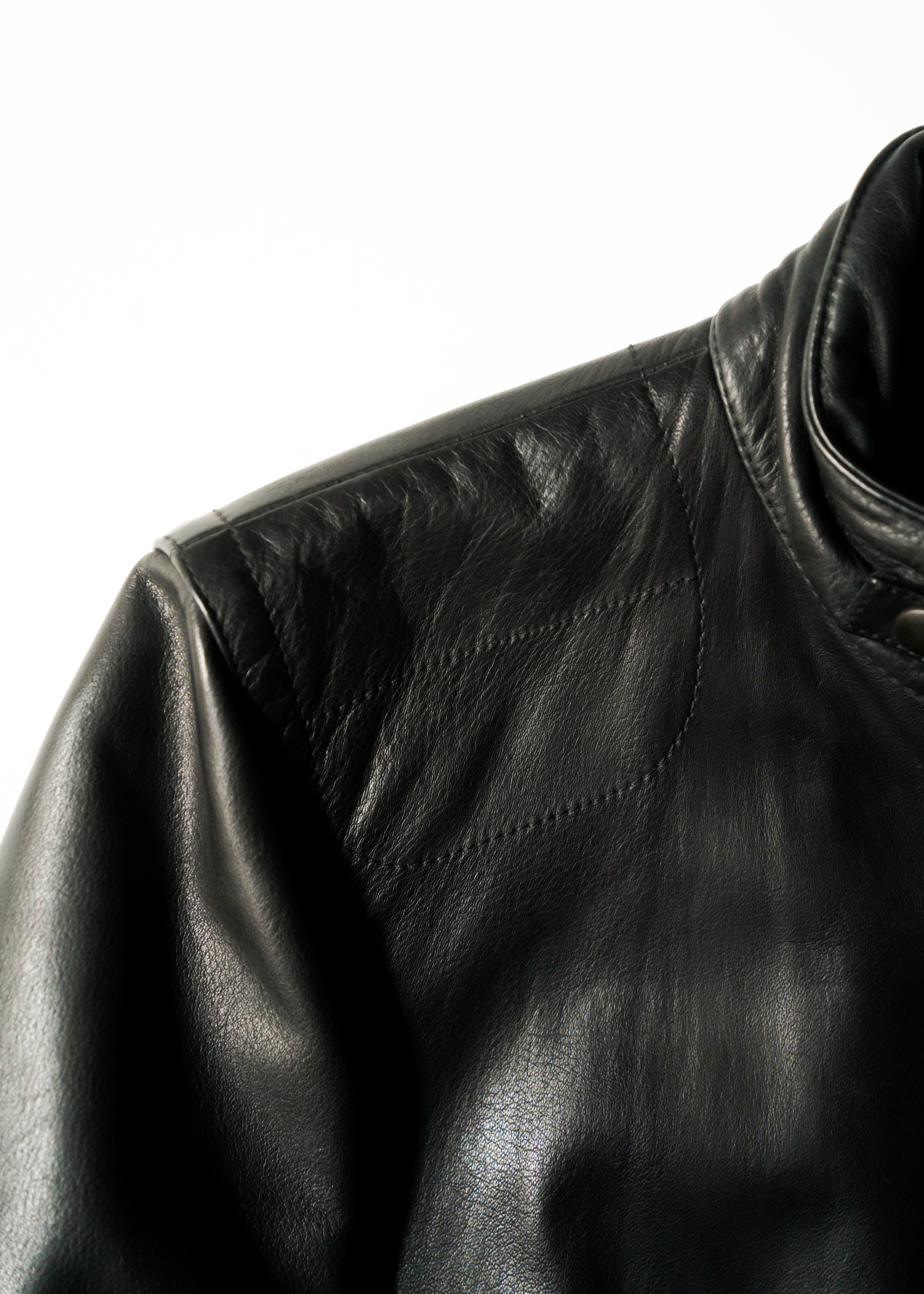 MARTIN MARGIELA 07AW multiple pockets single leather riders jacket