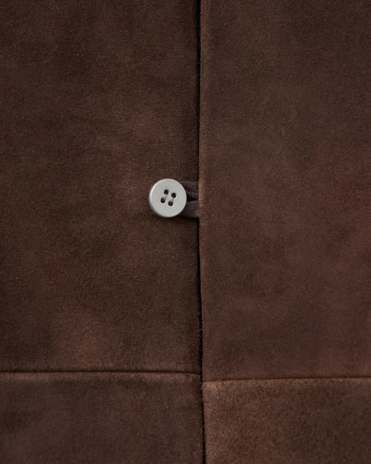 beta post 26AW goat suede relax leather jacket / D.brown