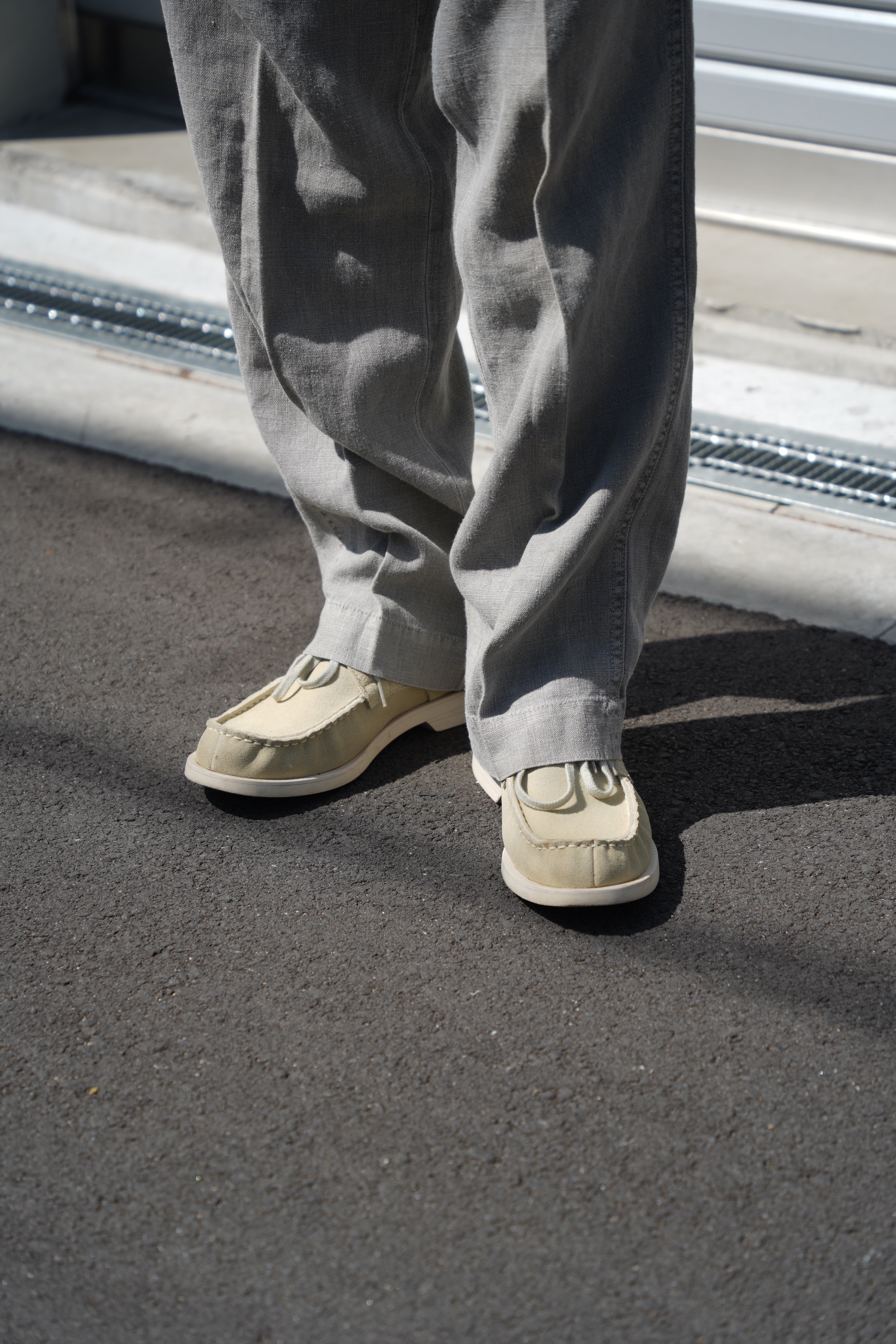 COMME des GARÇONS Homme suede deck shoes