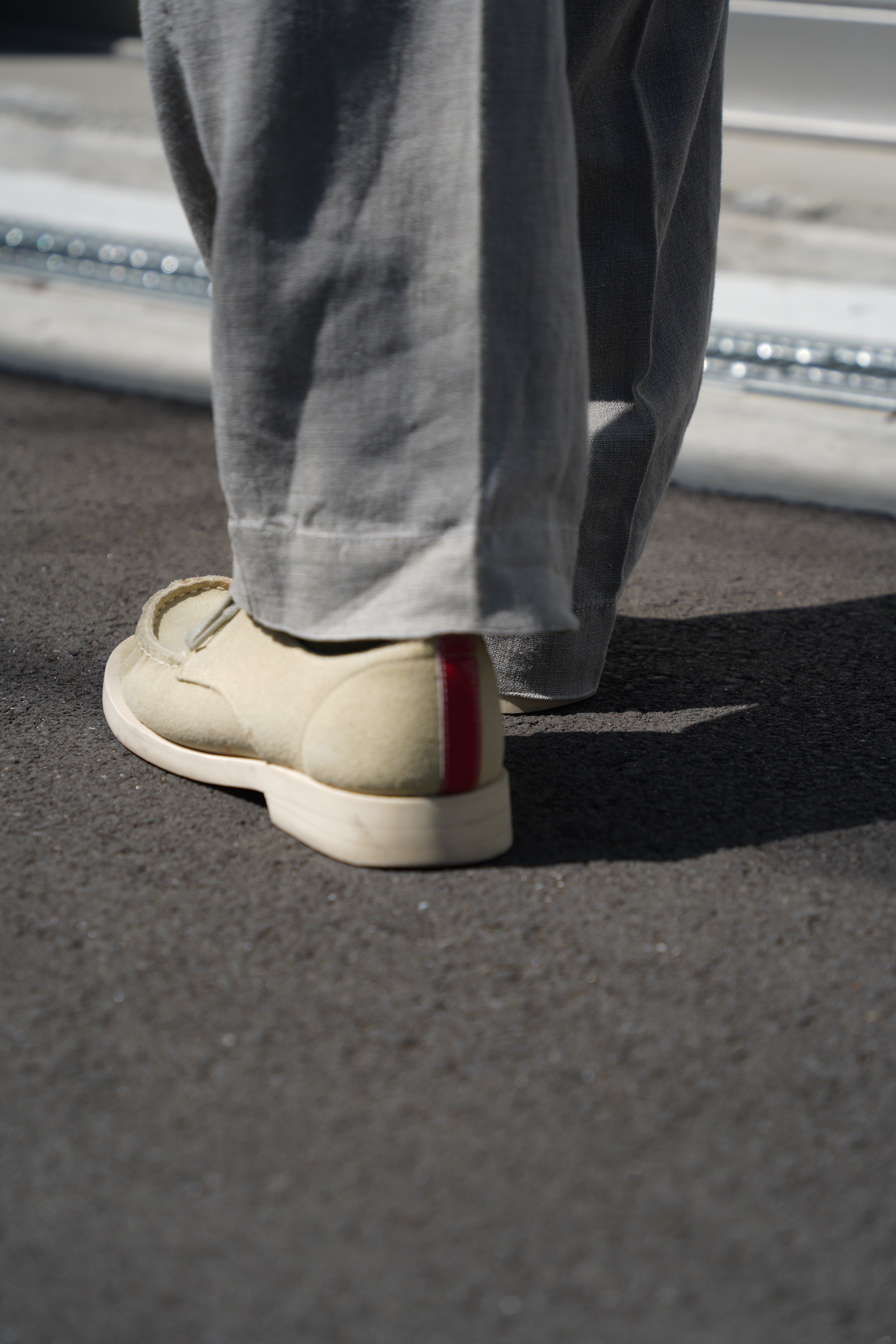 COMME des GARÇONS Homme suede deck shoes