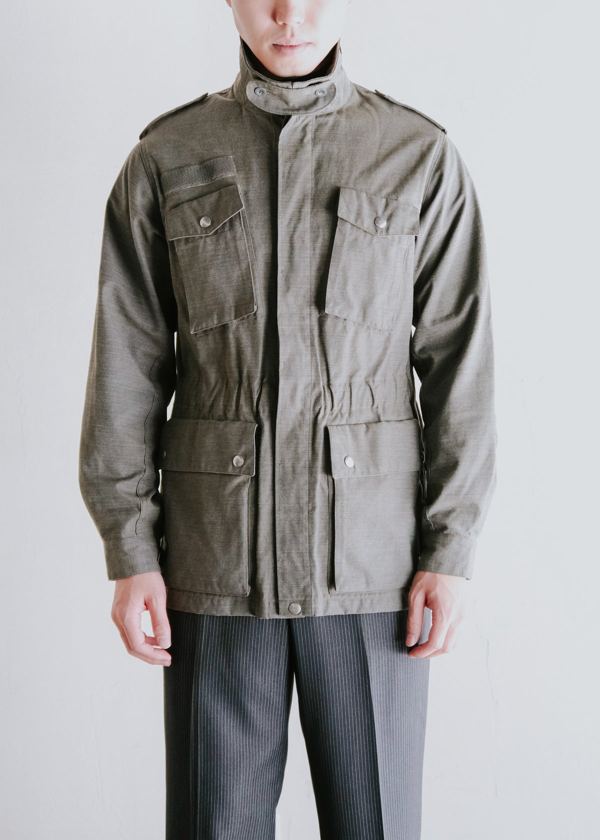 90's A.P.C. fly front safari jacket