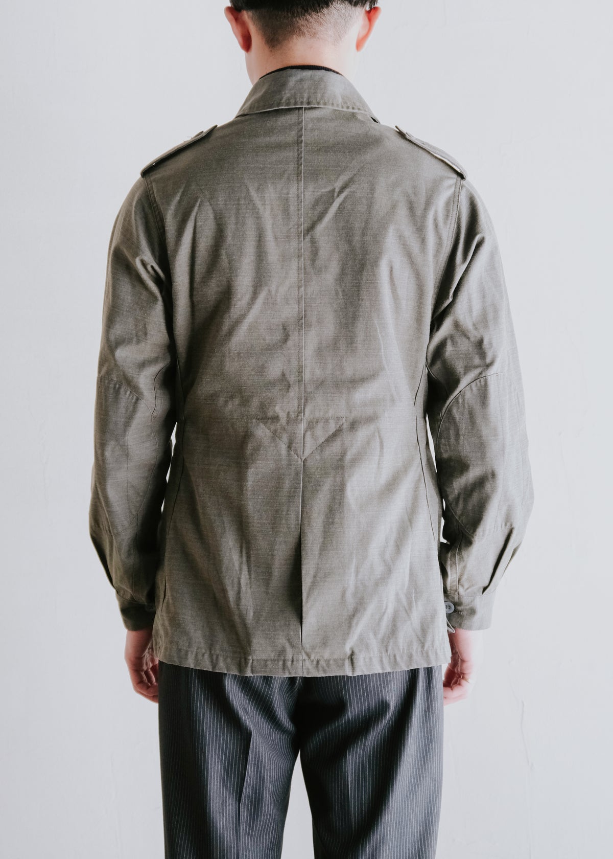 90's A.P.C. fly front safari jacket