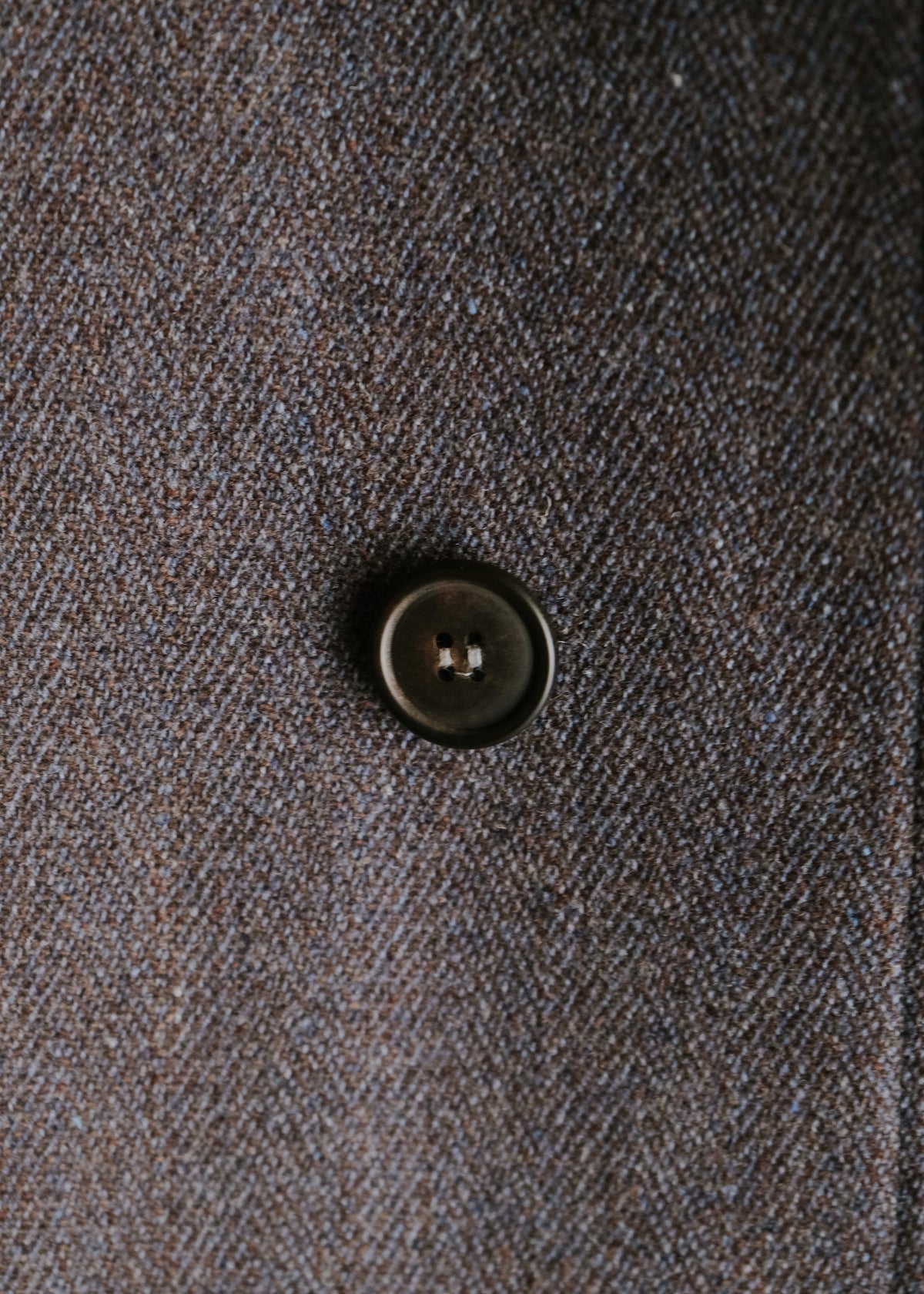 A.P.C. 99AW fly front single-breasted balmacaan coat