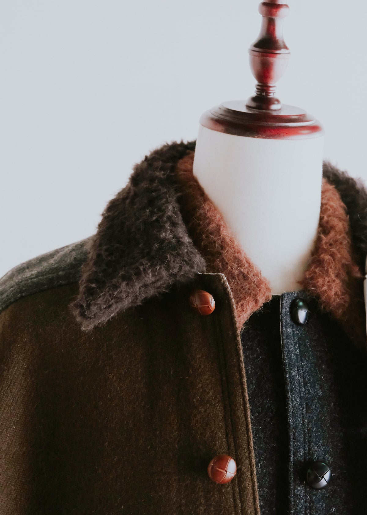 NAMACHEKO 26AW EMLEY COAT / SPECKLED GRAY
