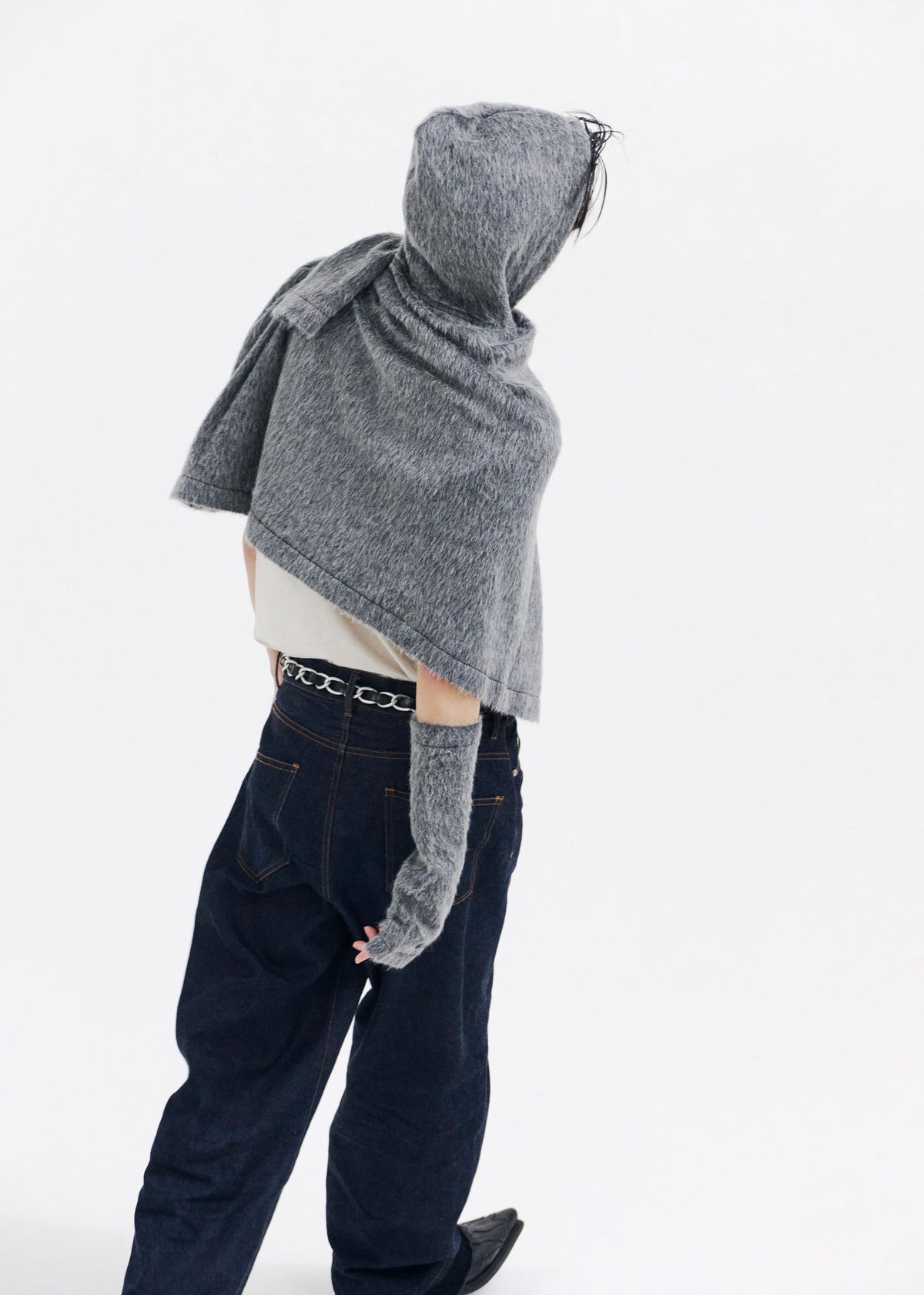 SHOOP 26AW PA.CO. ALPACA MITTENS / Grey