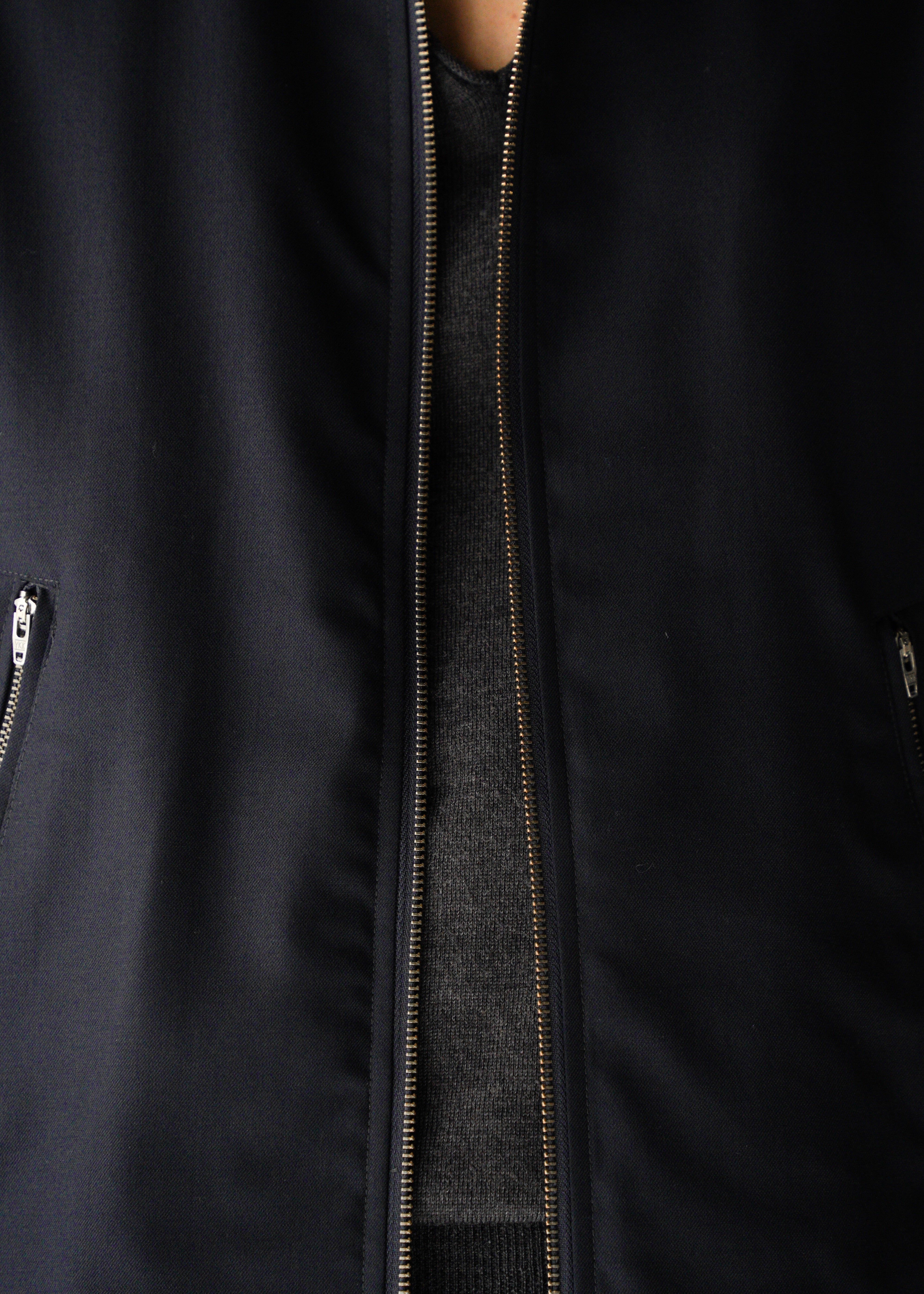 SHOOP 26SS EVERYDAY ZIPPER JACKET / Dark Navy