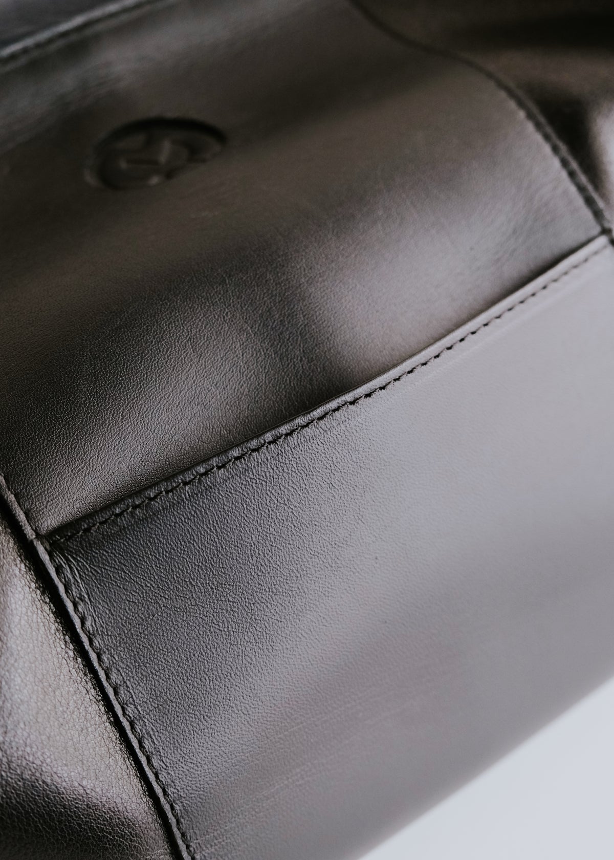 Mila Schon leather boston bag