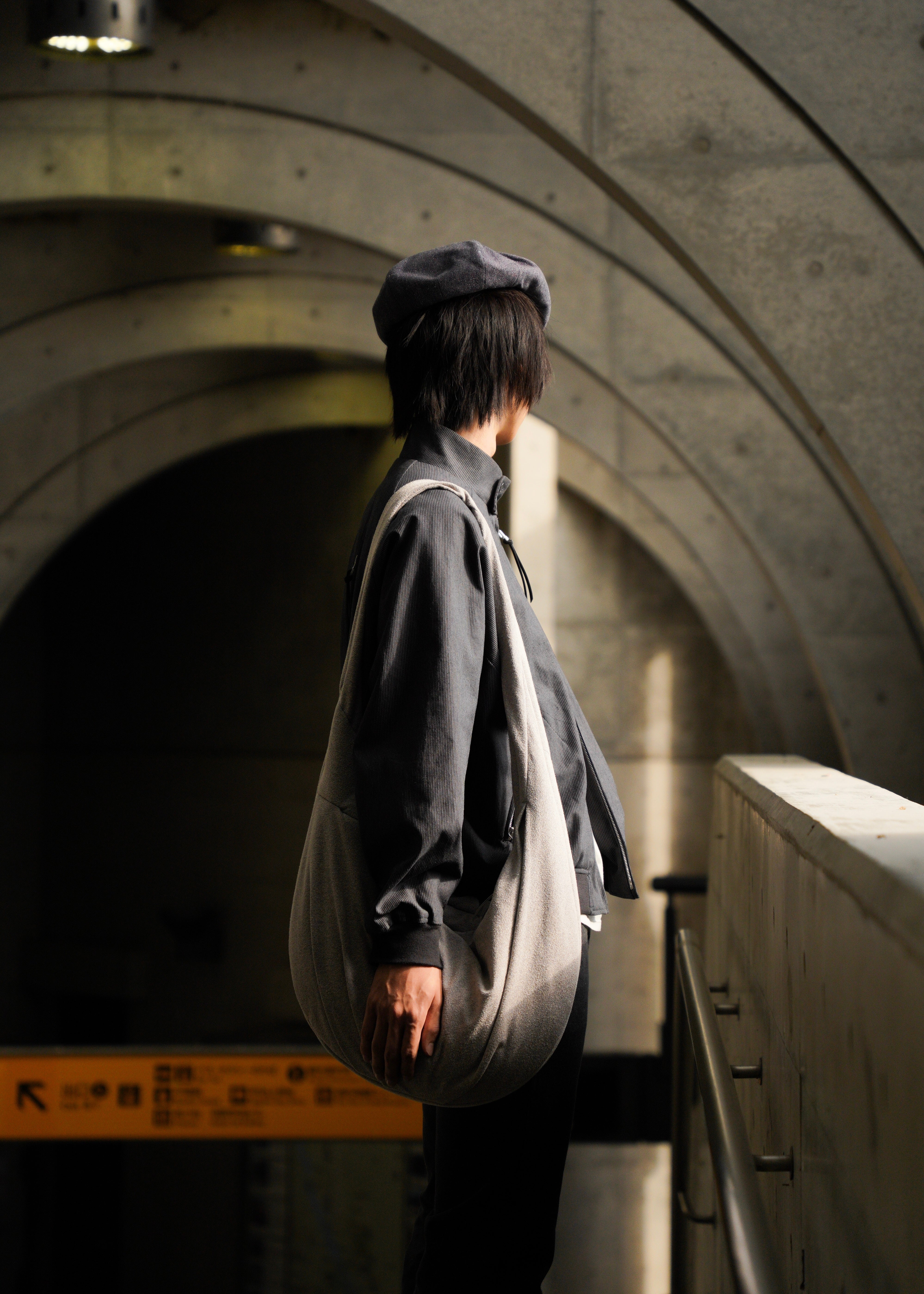 POST ARCHIVE FACTION PAF 2026SS Incheon Bag Grey グレー 新品 メンズ Osaka Japan ショルダーバッグ リネン