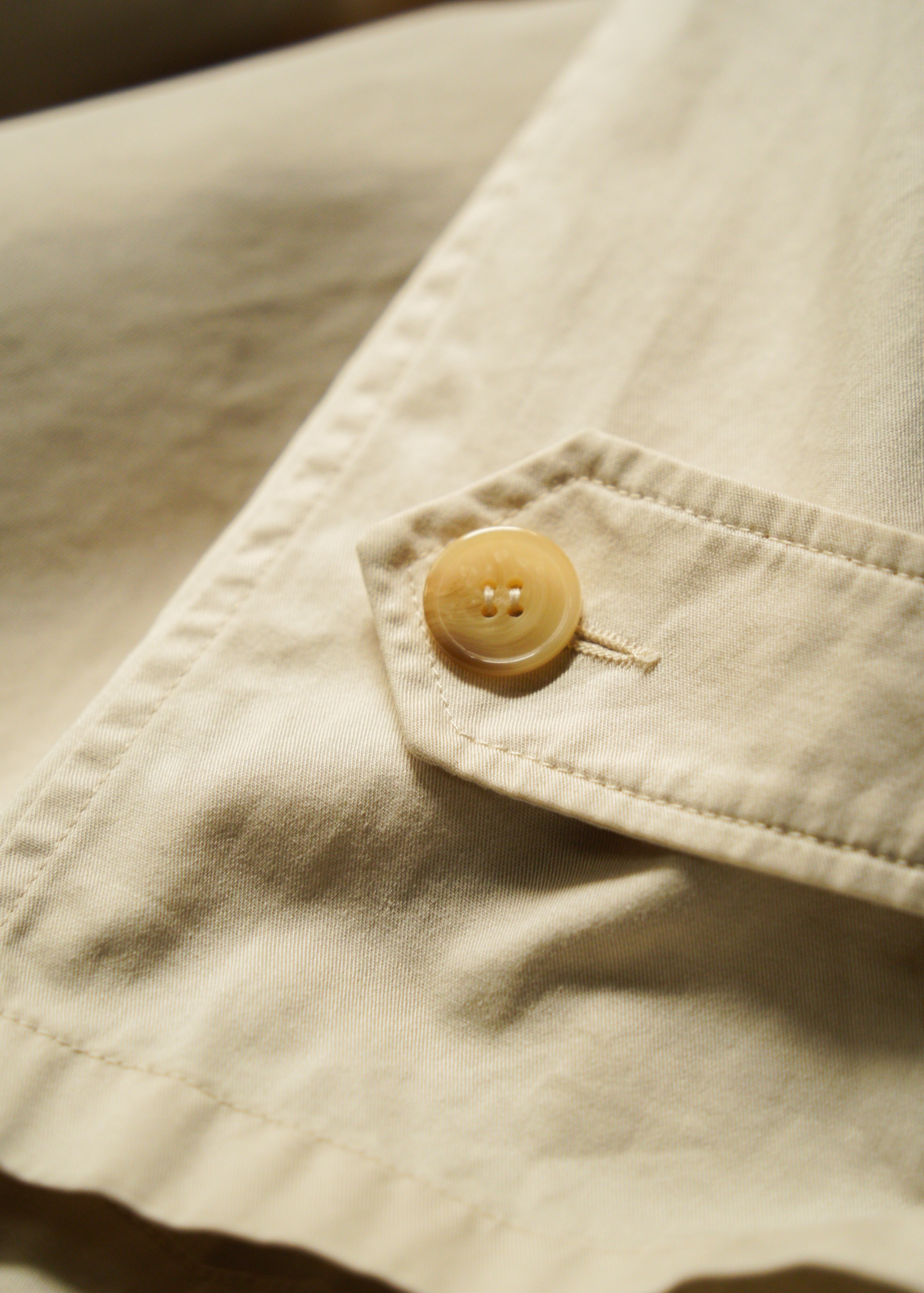 90's agnes b. homme fly front balmacaan coat