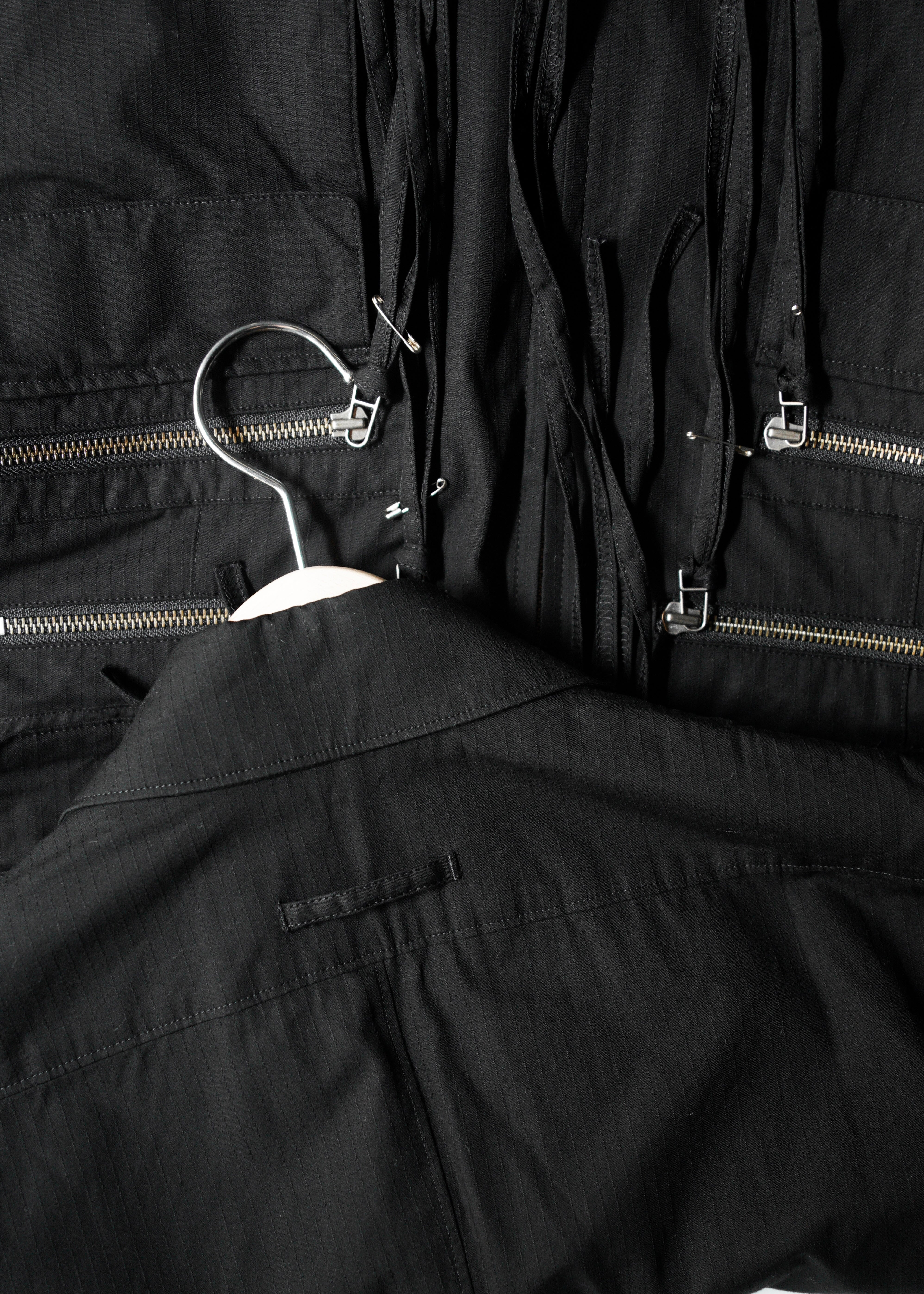 Jean Paul Gaultier ジャンポールゴルチエ 90年代 multi pocket double zip up コットン ジャケット メンズ