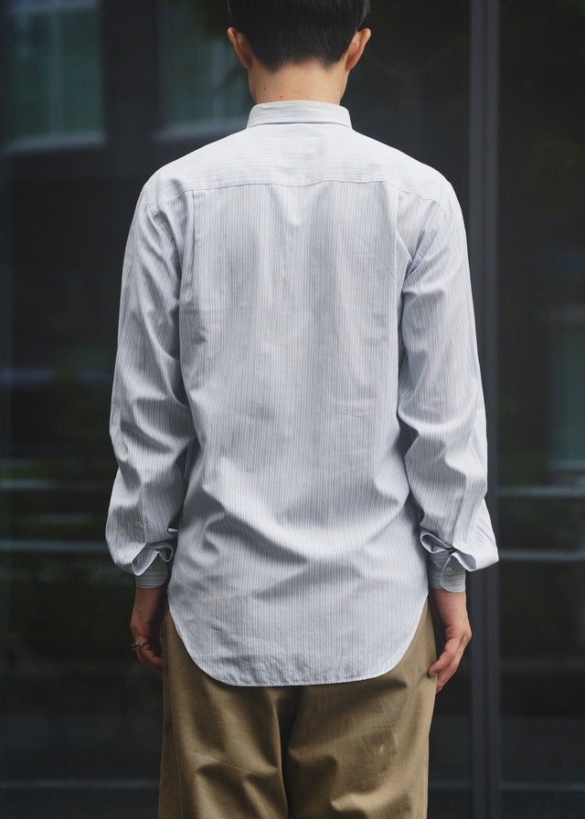 90's GIORGIO ARMANI stripe long tail shirt