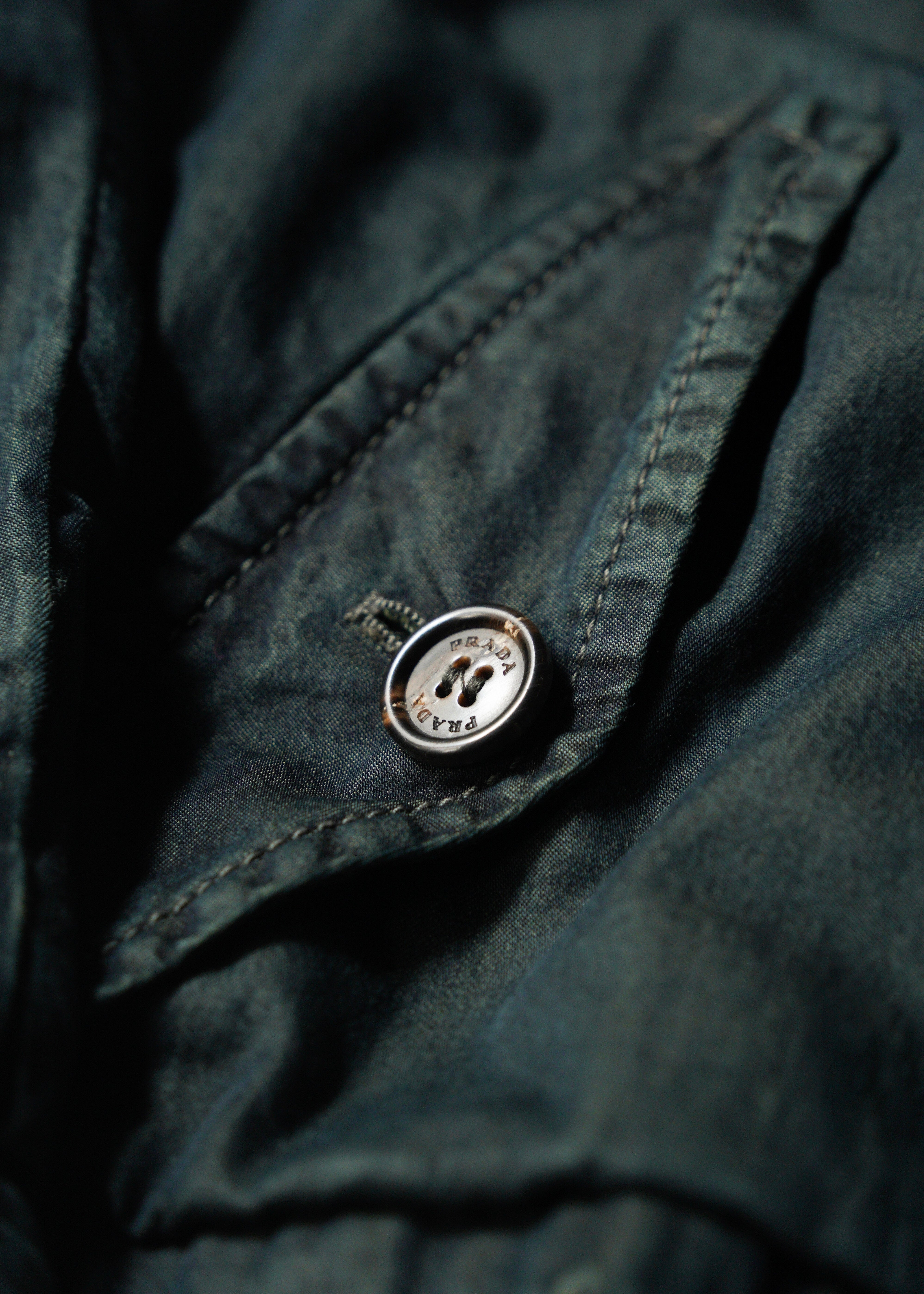00’s PRADA zip up cotton jacket