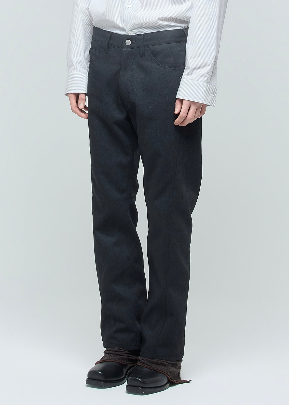 SHOOP 26AW DRAPED BOOTCUT PANTS
