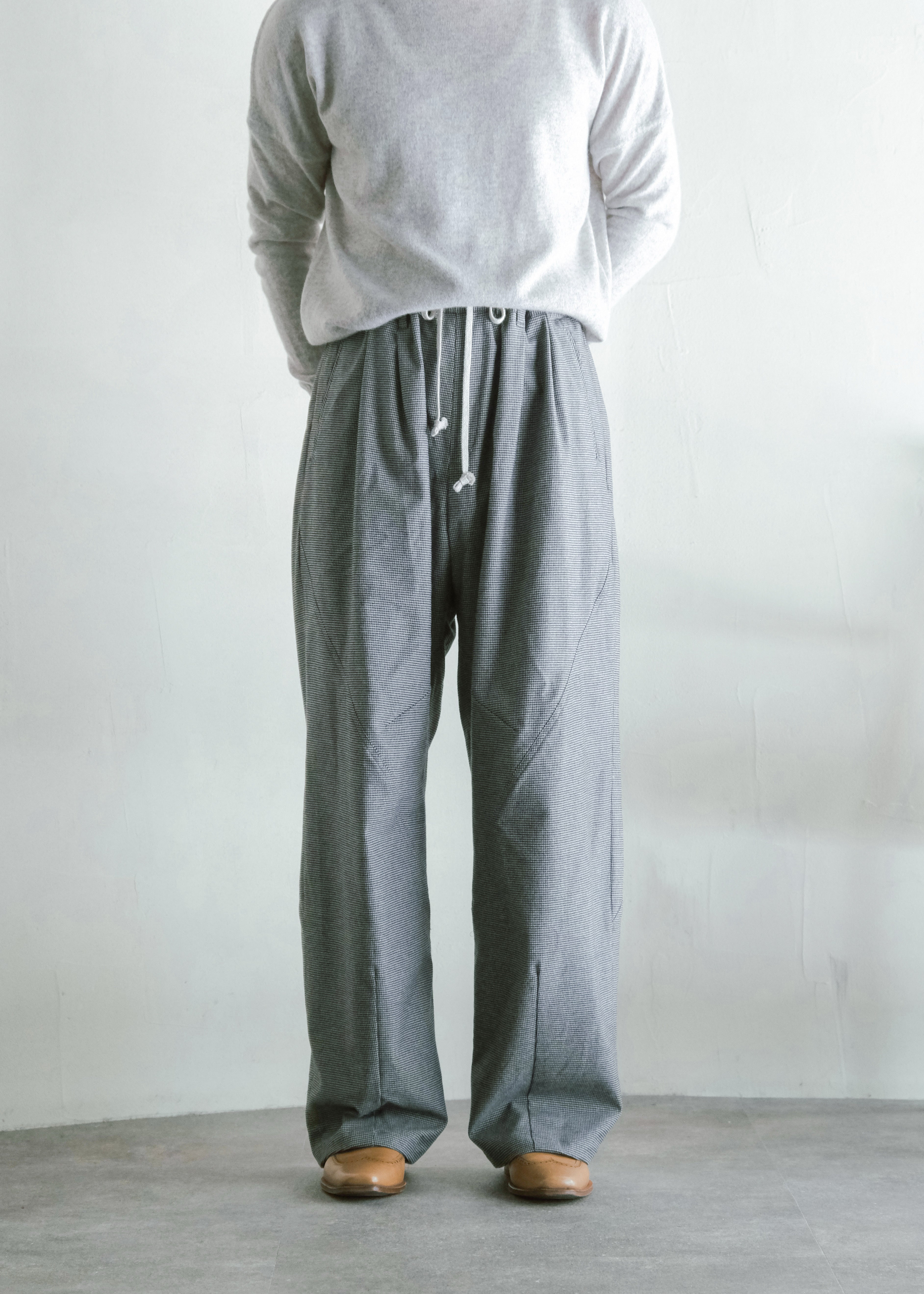HOMO LUDENS 26AW Ex. Y.M. Jockey easy パンツ gray メンズ