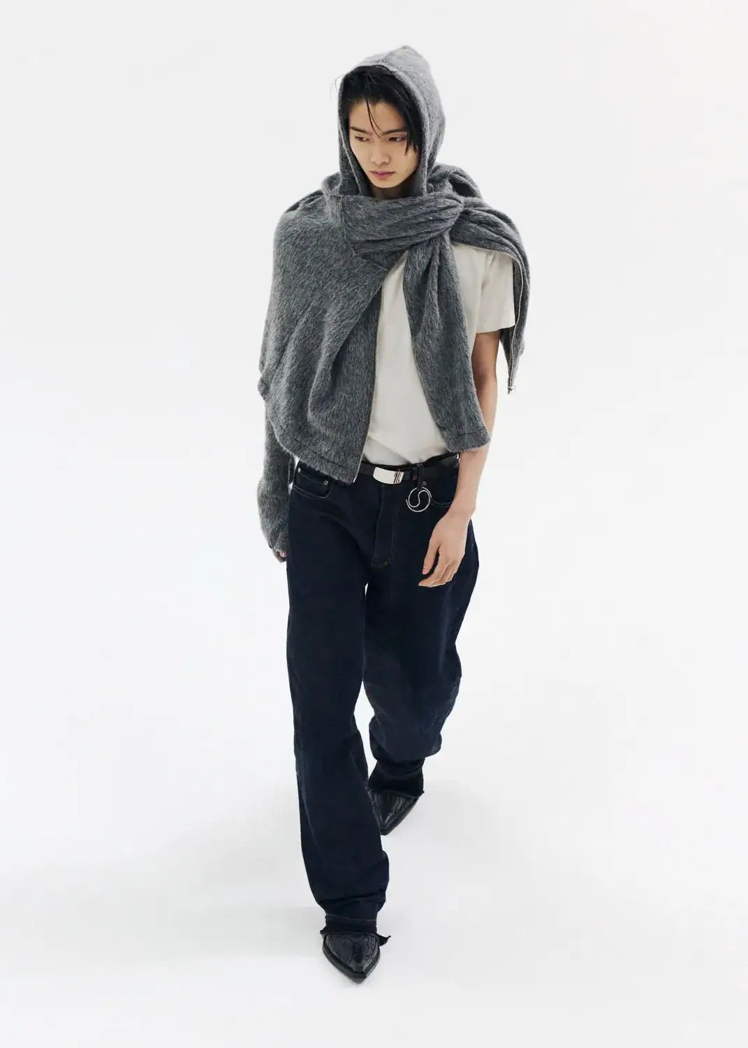 SHOOP 26AW PA.CO. ALPACA MITTENS / Grey