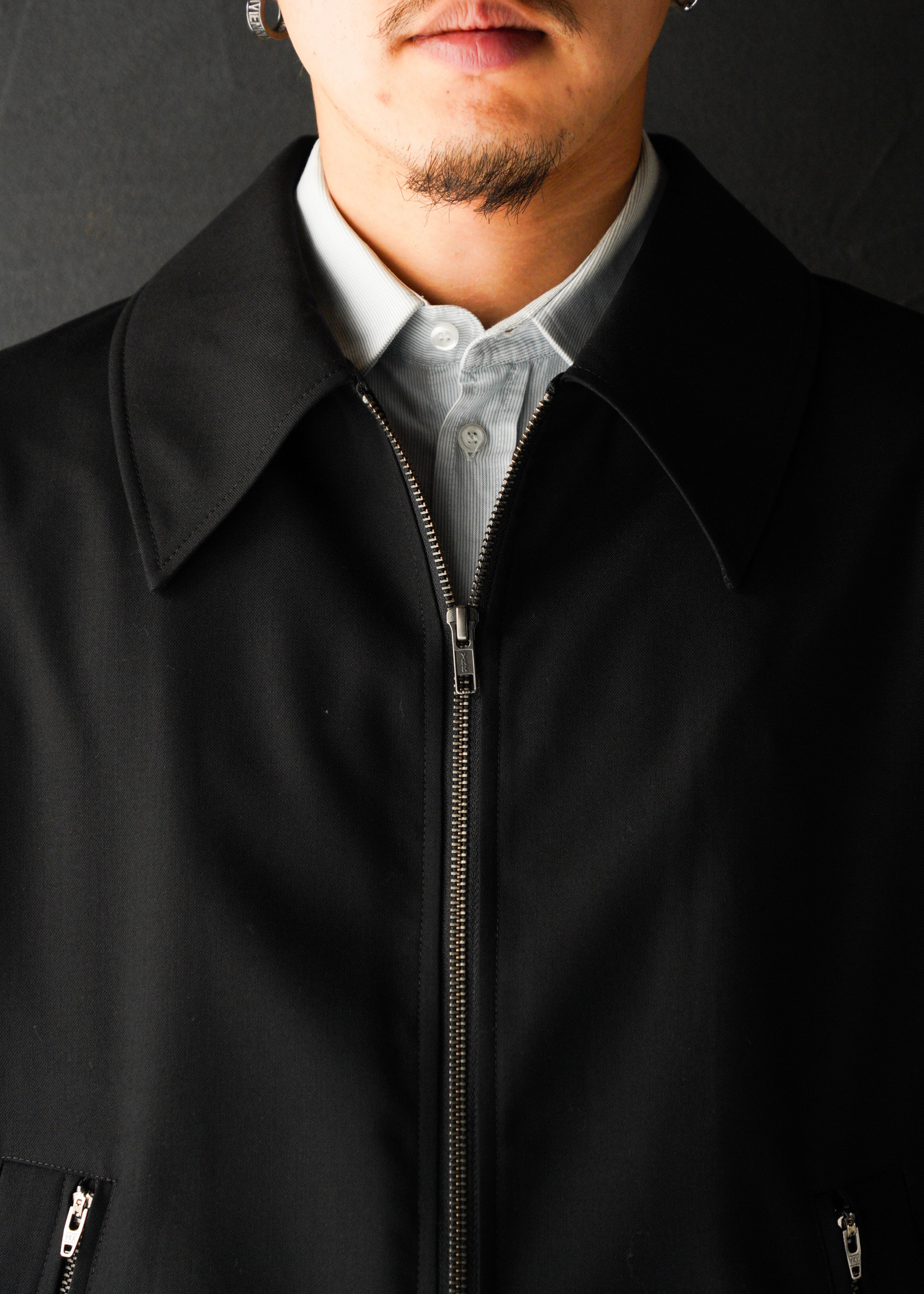 SHOOP 26SS EVERYDAY ZIPPER JACKET / Black