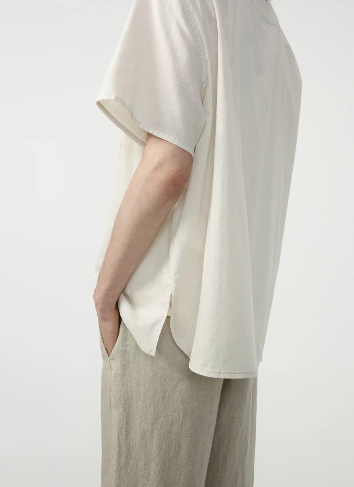 POST ARCHIVE FACTION 26SS Vacation Shirt / Oat