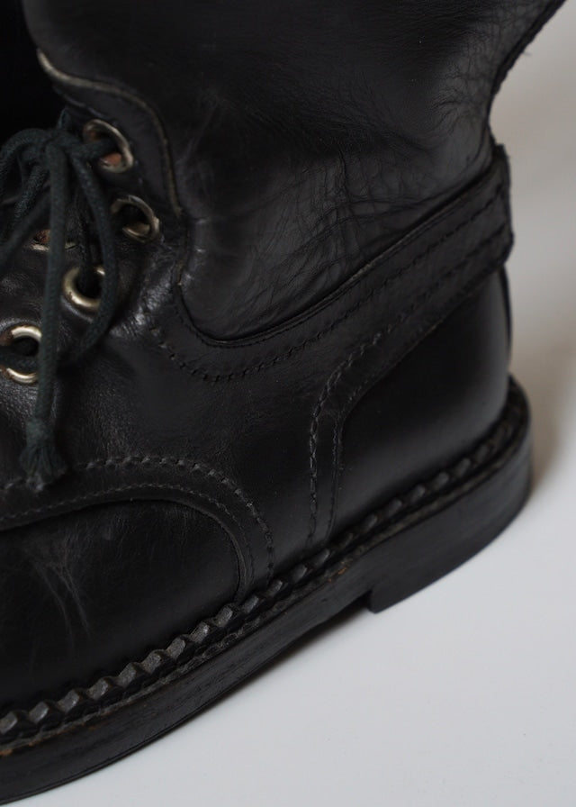 DIRK BIKKEMBERGS HOMMES 1987 back zip long boots