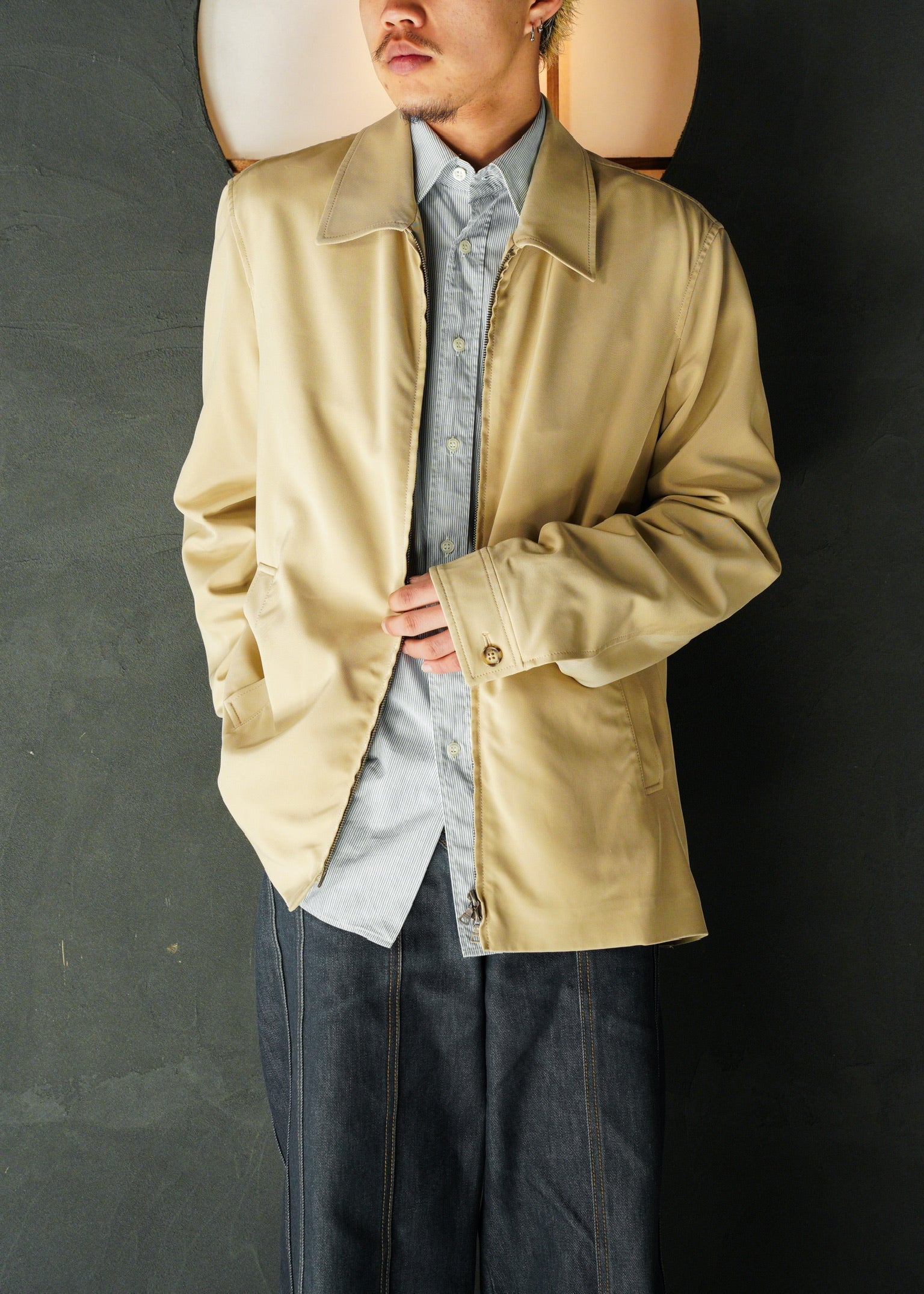 00-10’s PRADA double zip up blouson