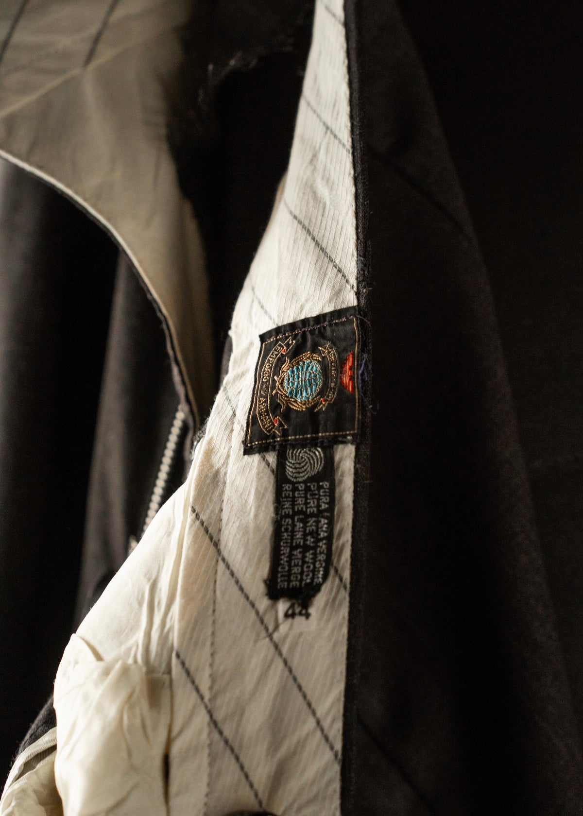 80-90’s EMPORIO ARMANI two tuck wool slacks