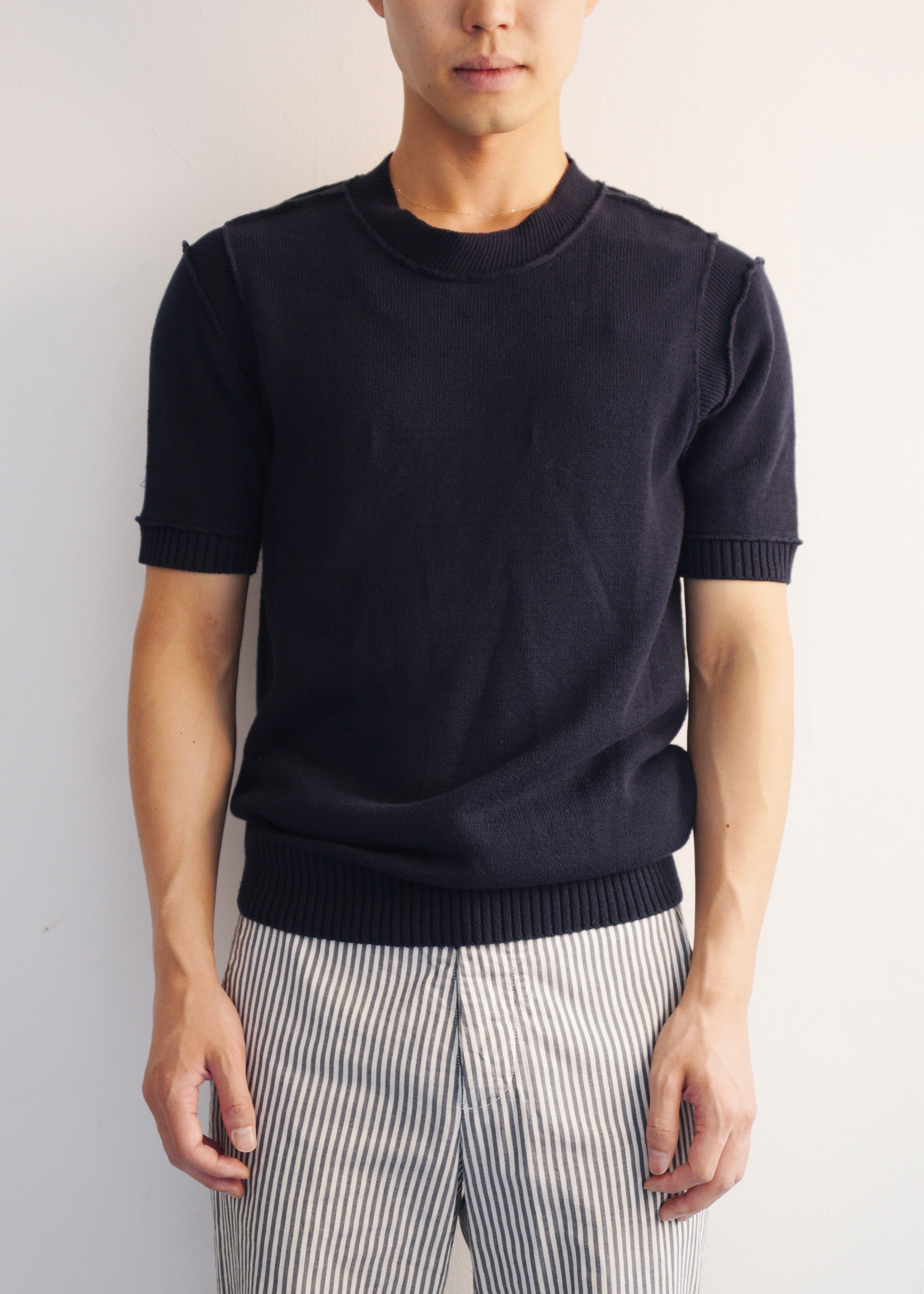 00's DOLCE & GABBANA cotton short sleeve knit