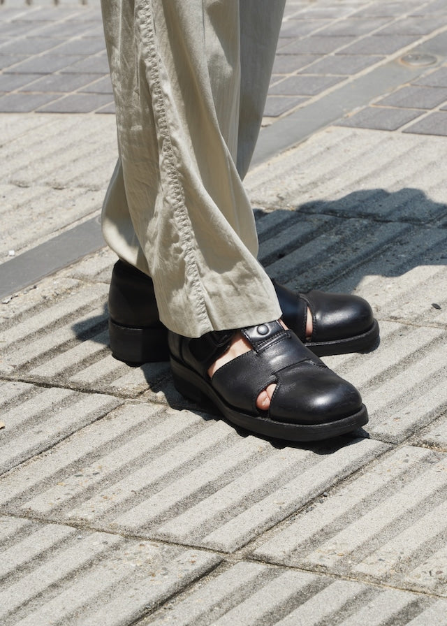 90’s Y's for men leather mule sandals