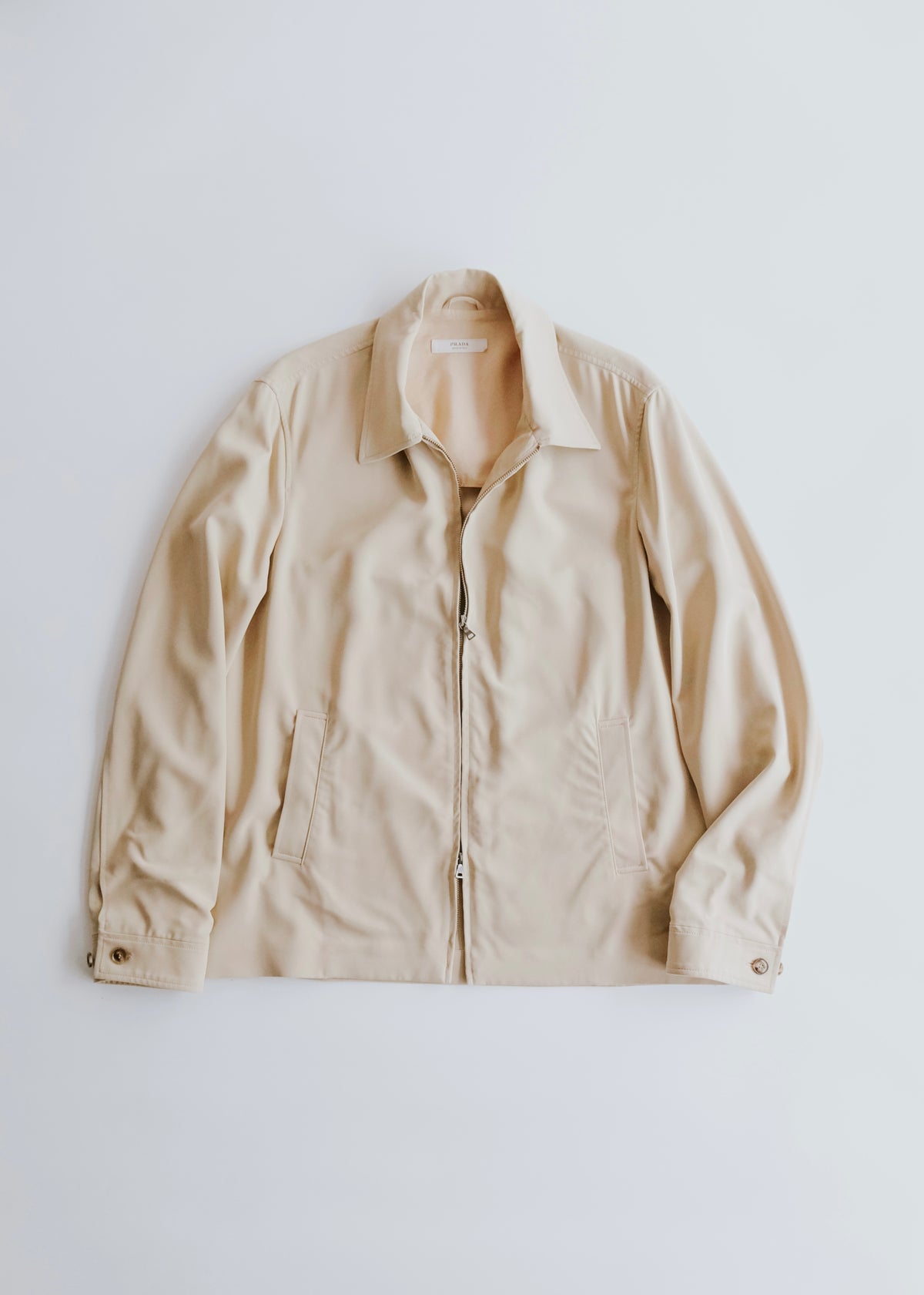 00-10’s PRADA double zip up blouson