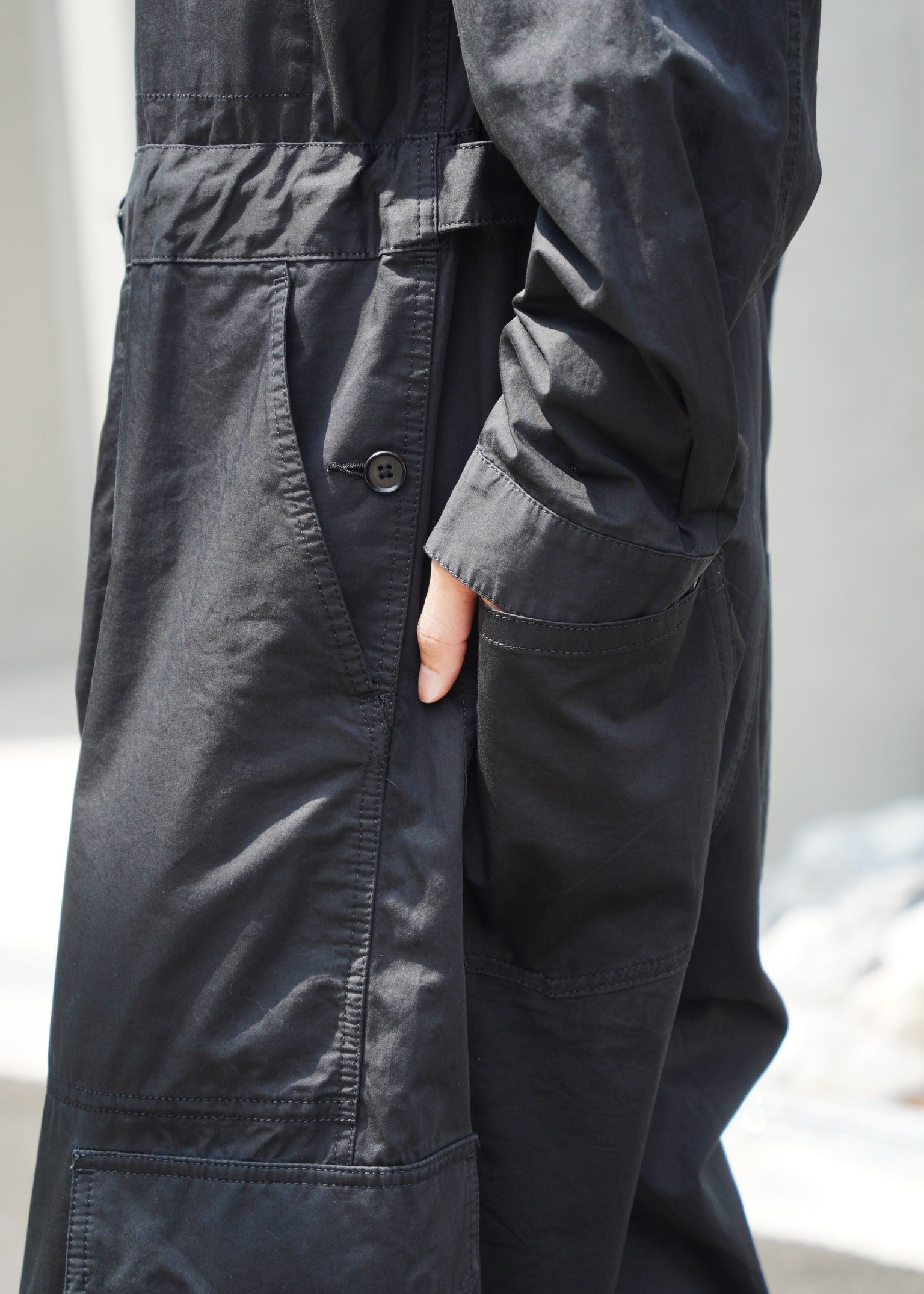 Y's for men 09SS cotton jump suit
