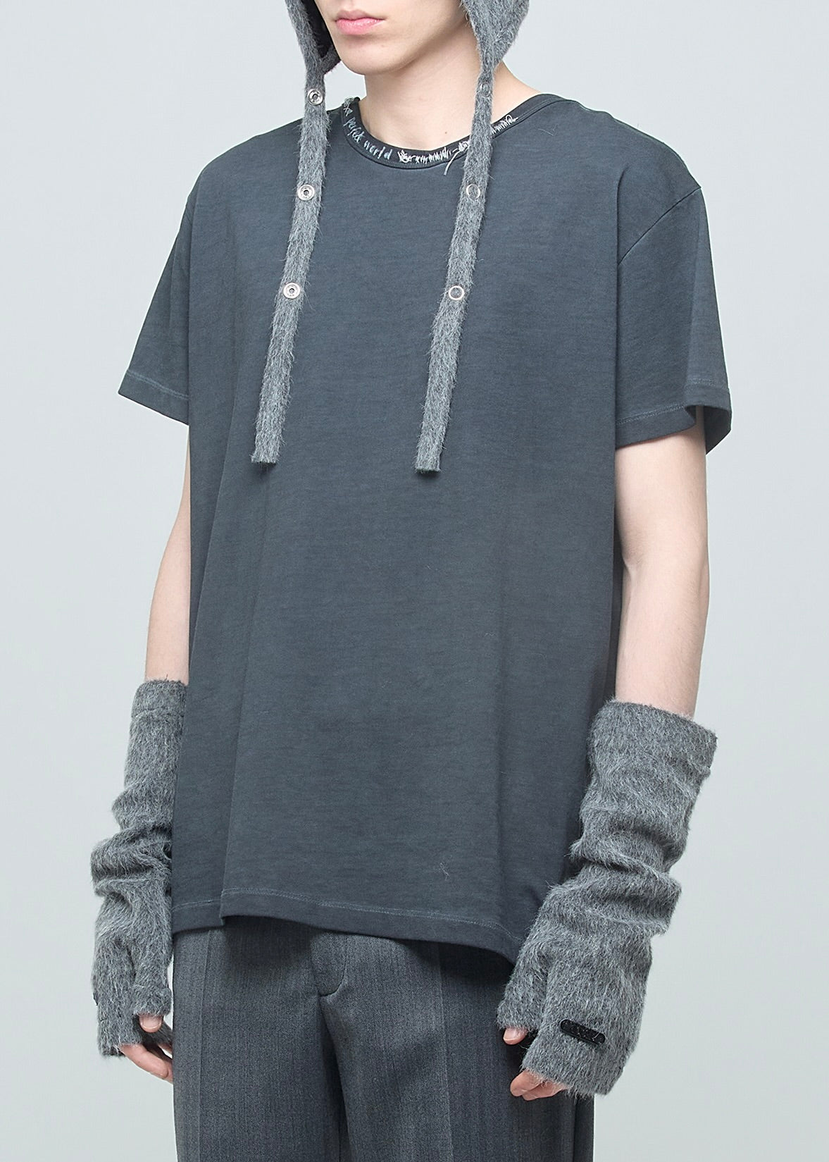 SHOOP 26AW PA.CO. ALPACA MITTENS / Grey