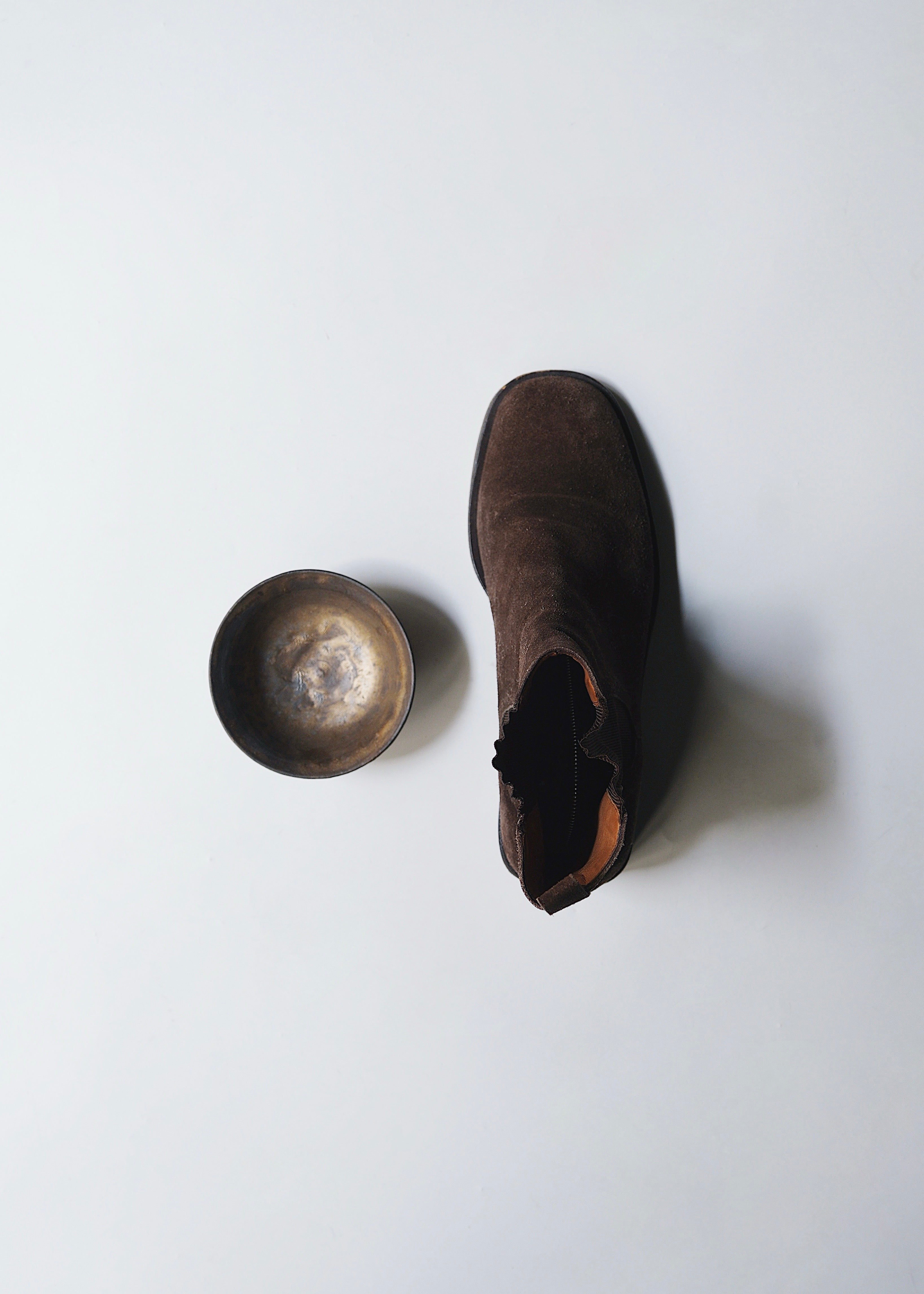 GUCCI by Tom Ford side gore suede boots