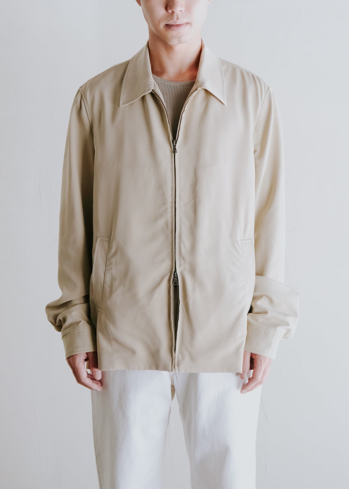 00-10’s PRADA double zip up blouson