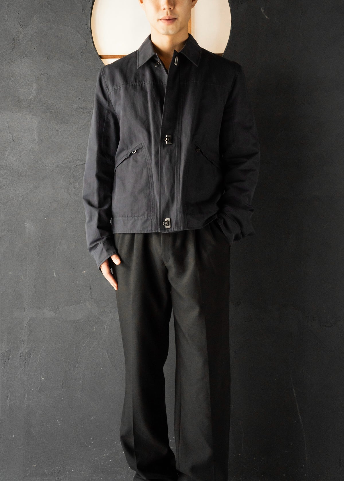 00-10's Salvatore Ferragamo Gancini buckle blouson