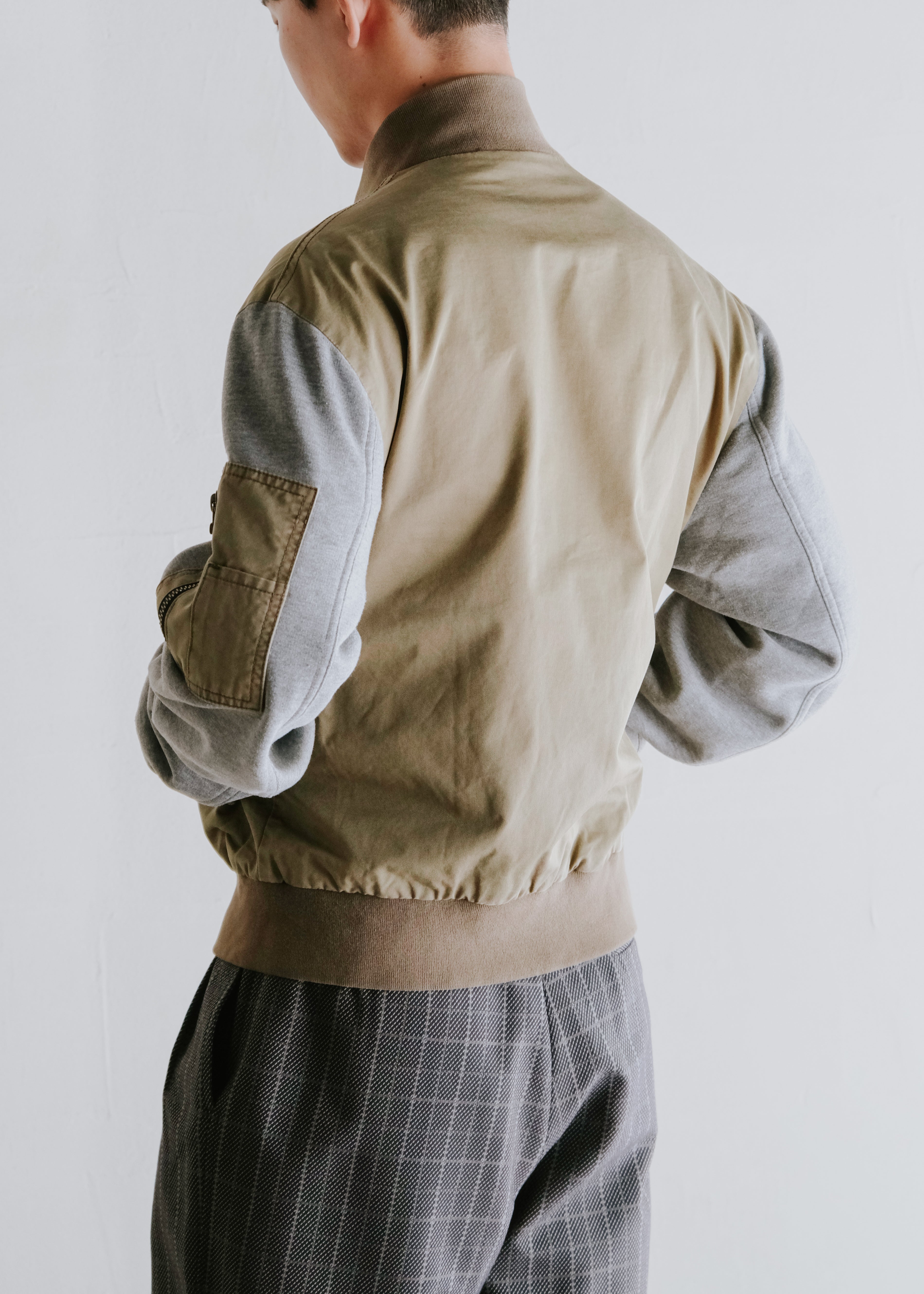 McQ by Alexander McQueen 12AW switching MA-1 jacket