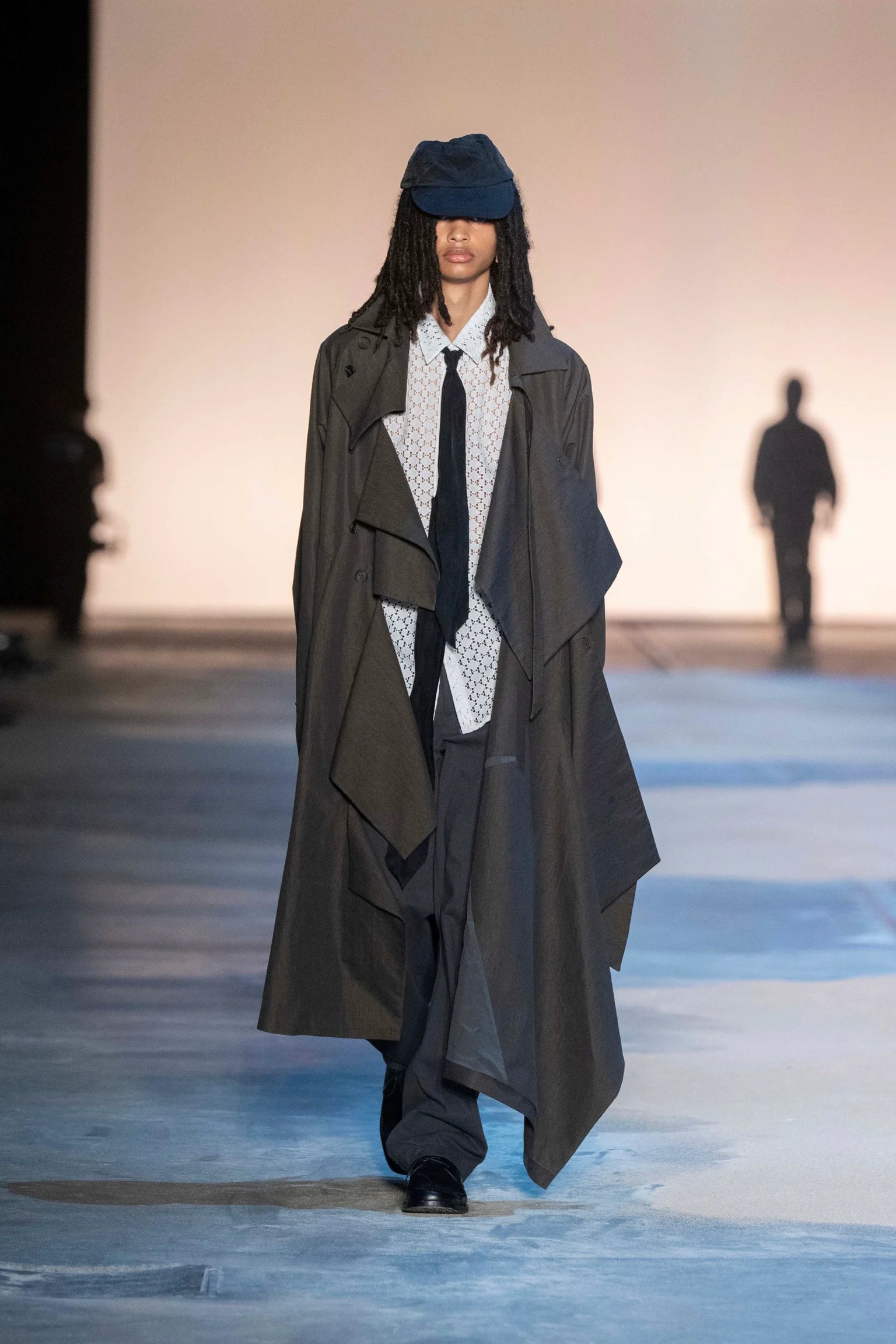 POST ARCHIVE FACTION 26SS Trimmed Coat / Earth