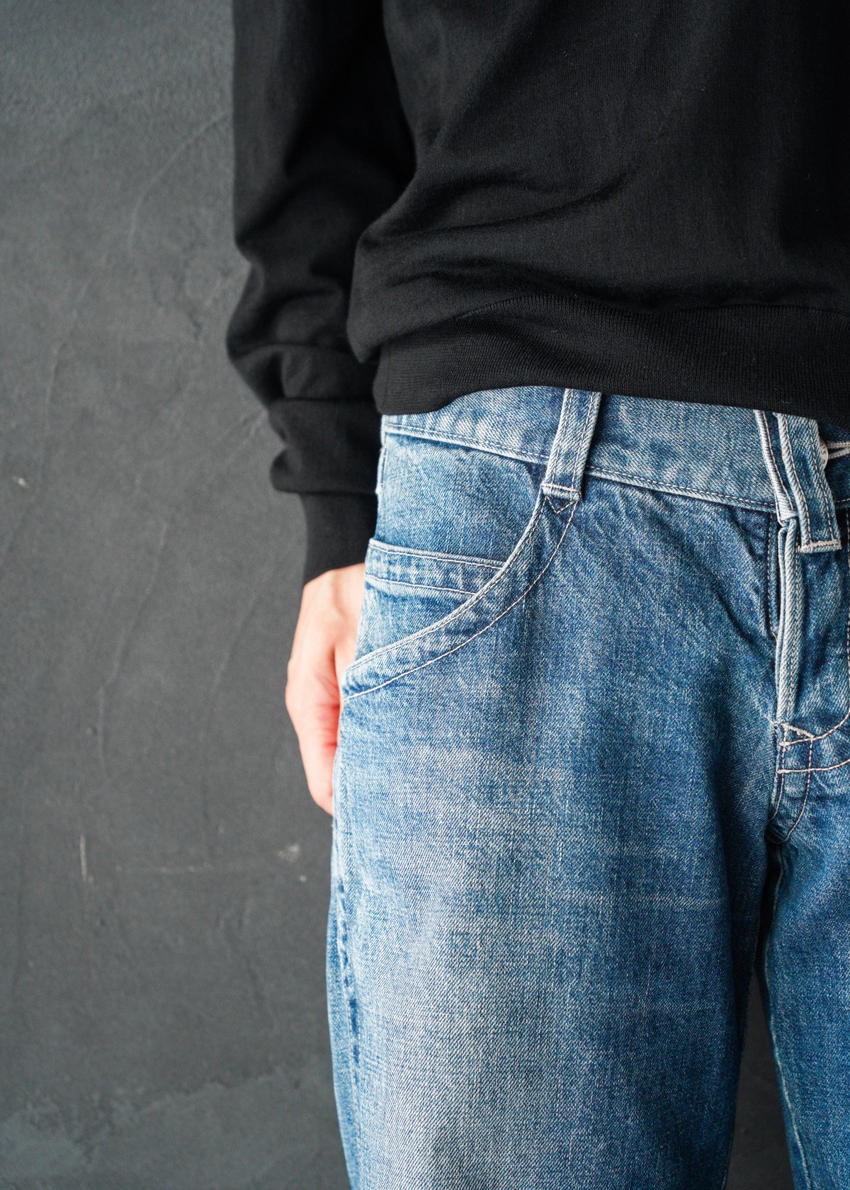 00’s JEAN’S PAUL GAULTIER low-rise wide jeans