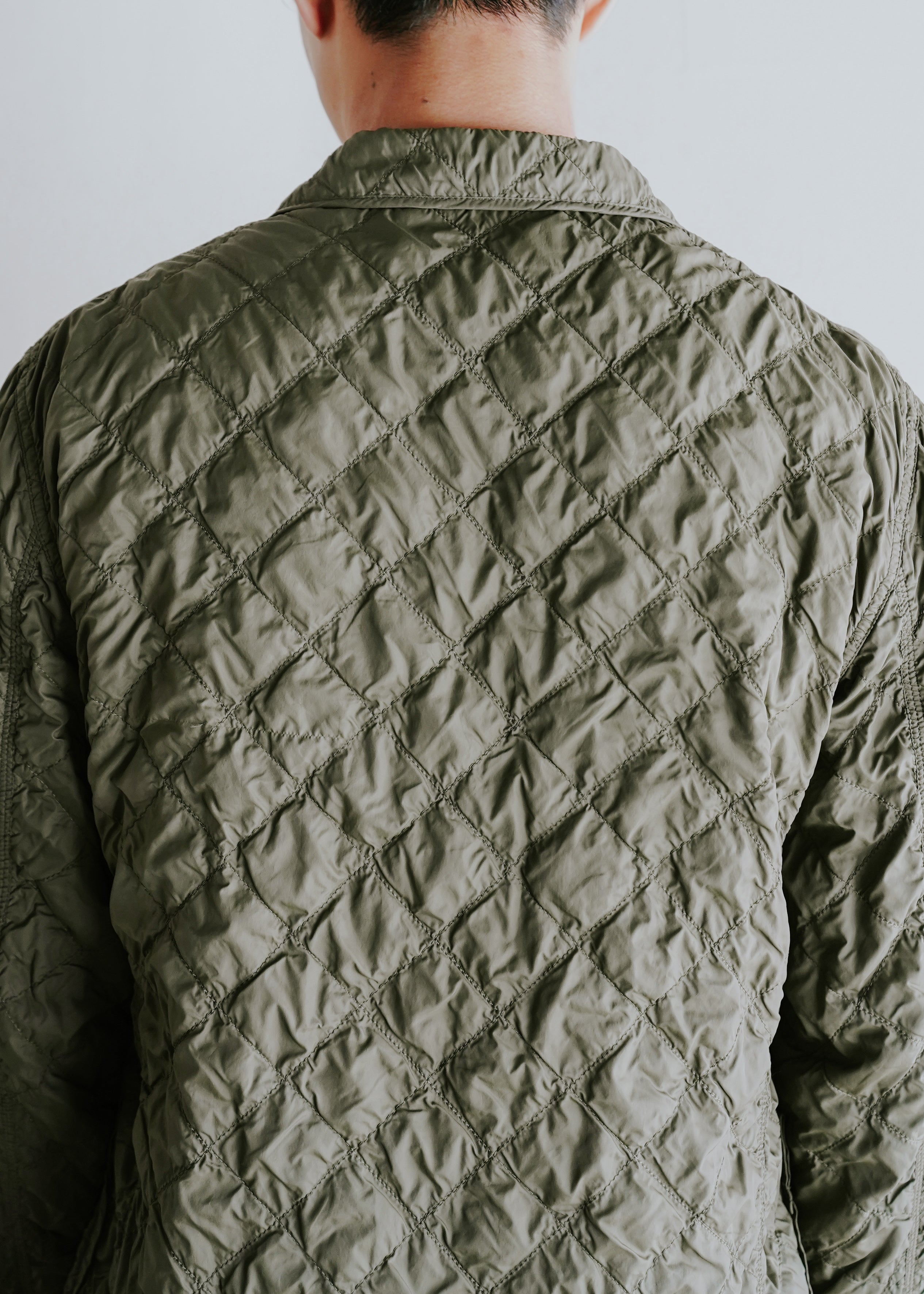 ISSEY MIYAKE MEN 09AW quilted tailored jacket