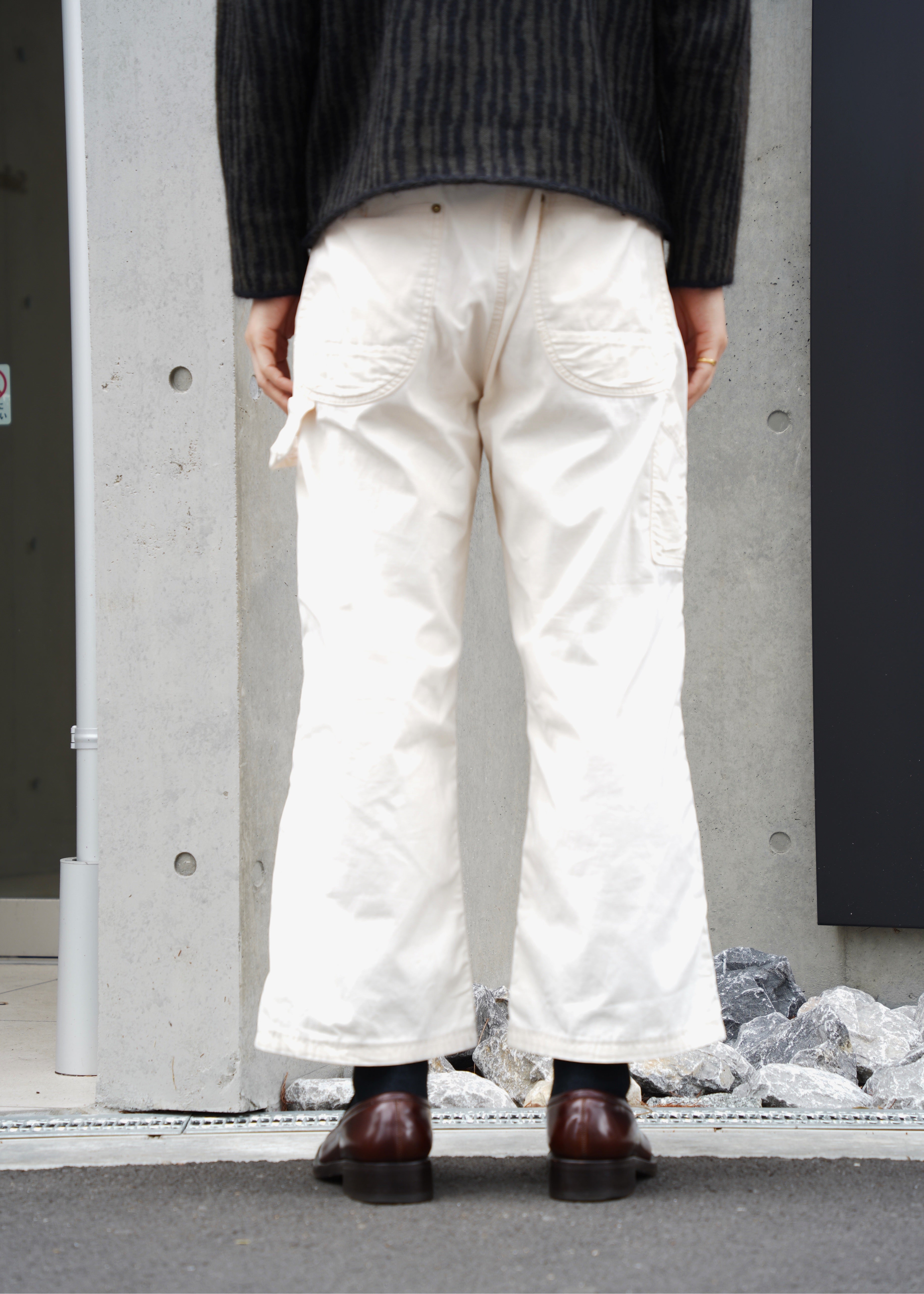 COMME des GARCONS HOMME コムデギャルソンオム AD2012 ワイドフレア ペインターパンツ クロップド トラウザー アーカイブ ヴィンテージ メンズ