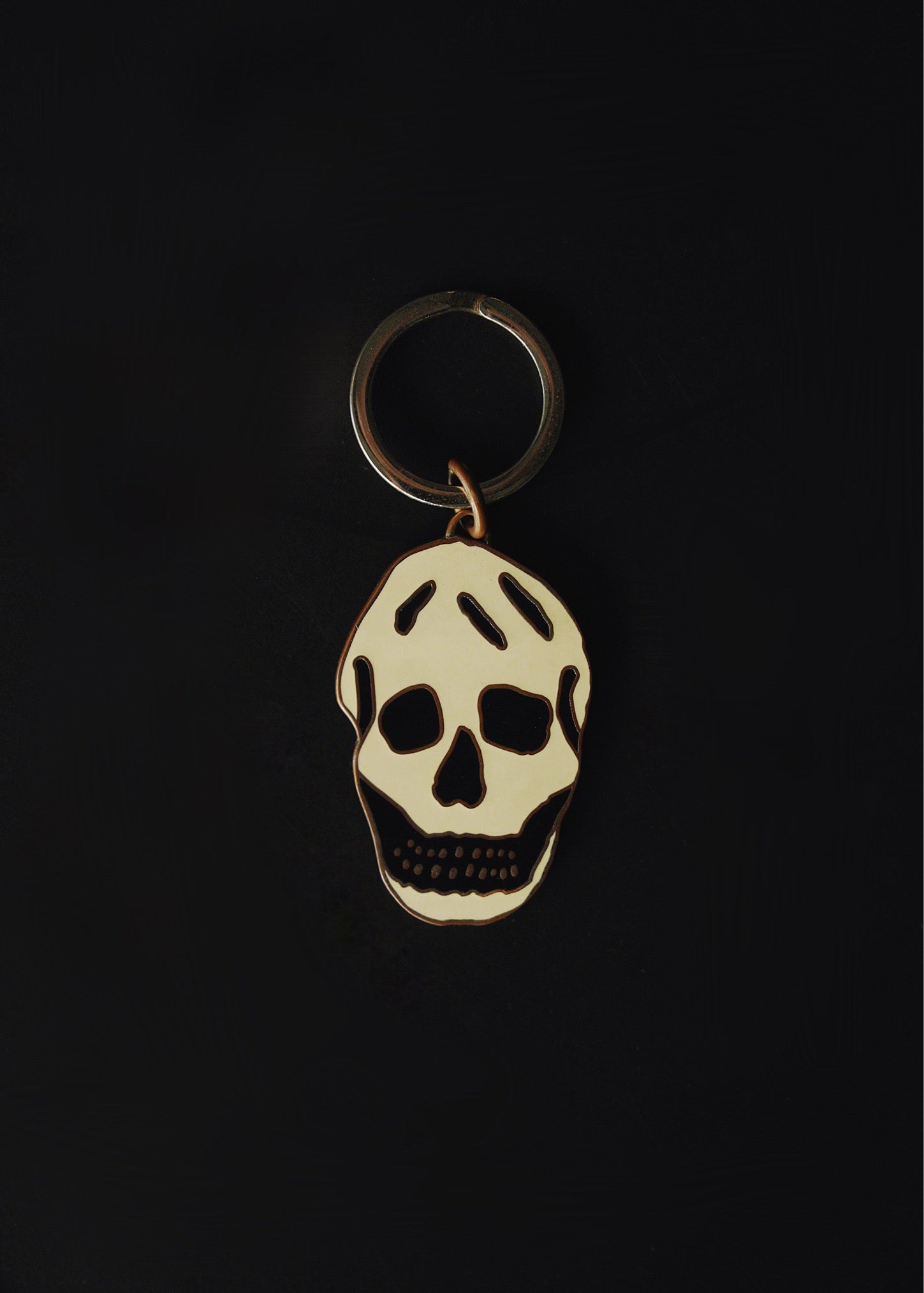 Alexander McQueen scull key ring
