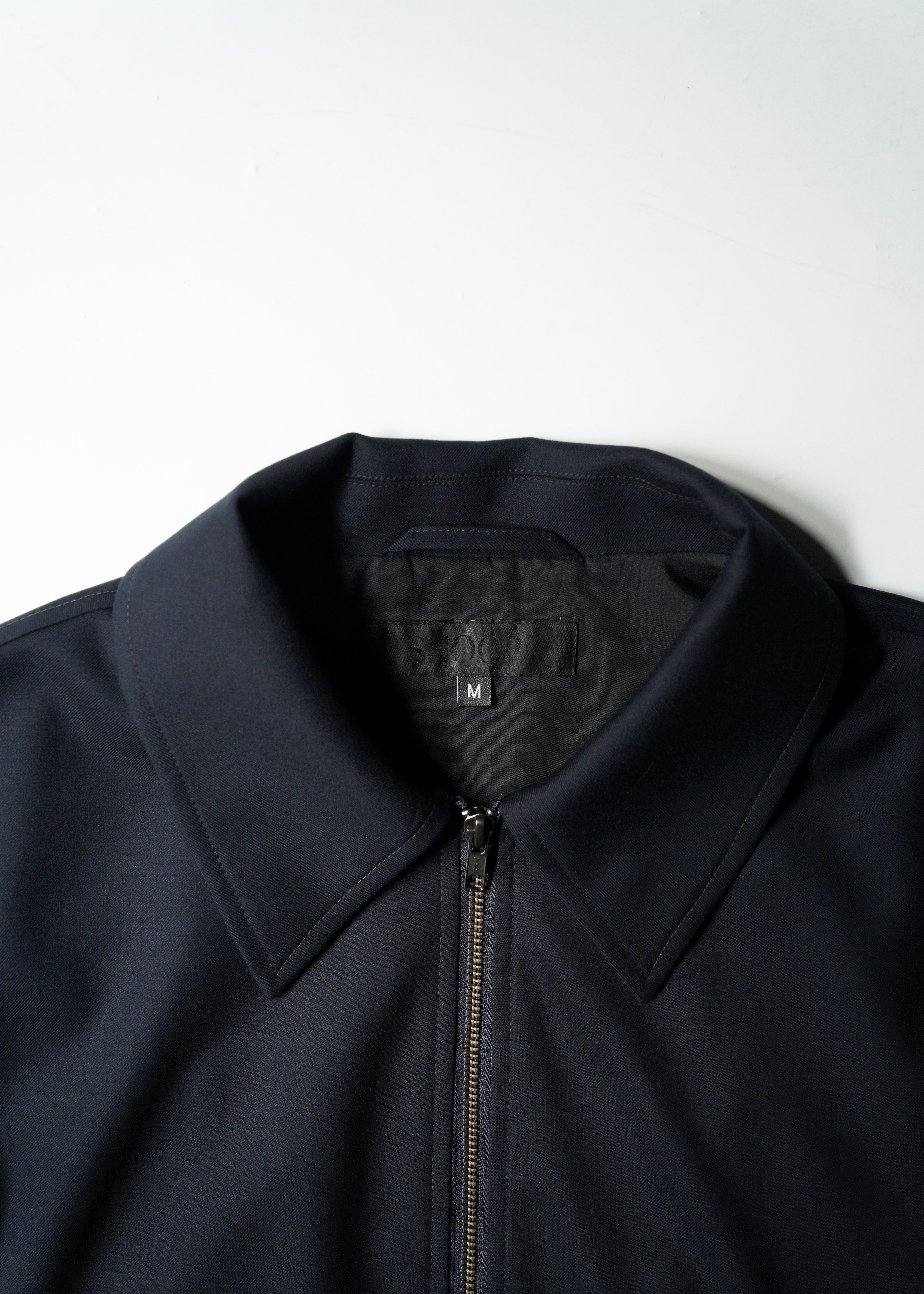 SHOOP 26SS EVERYDAY ZIPPER JACKET / Dark Navy