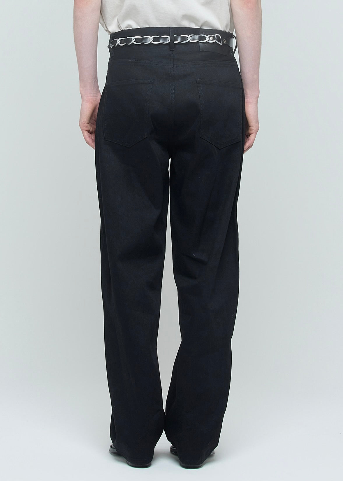 SHOOP 26AW LOOSE FIT DENIM PANTS / Black