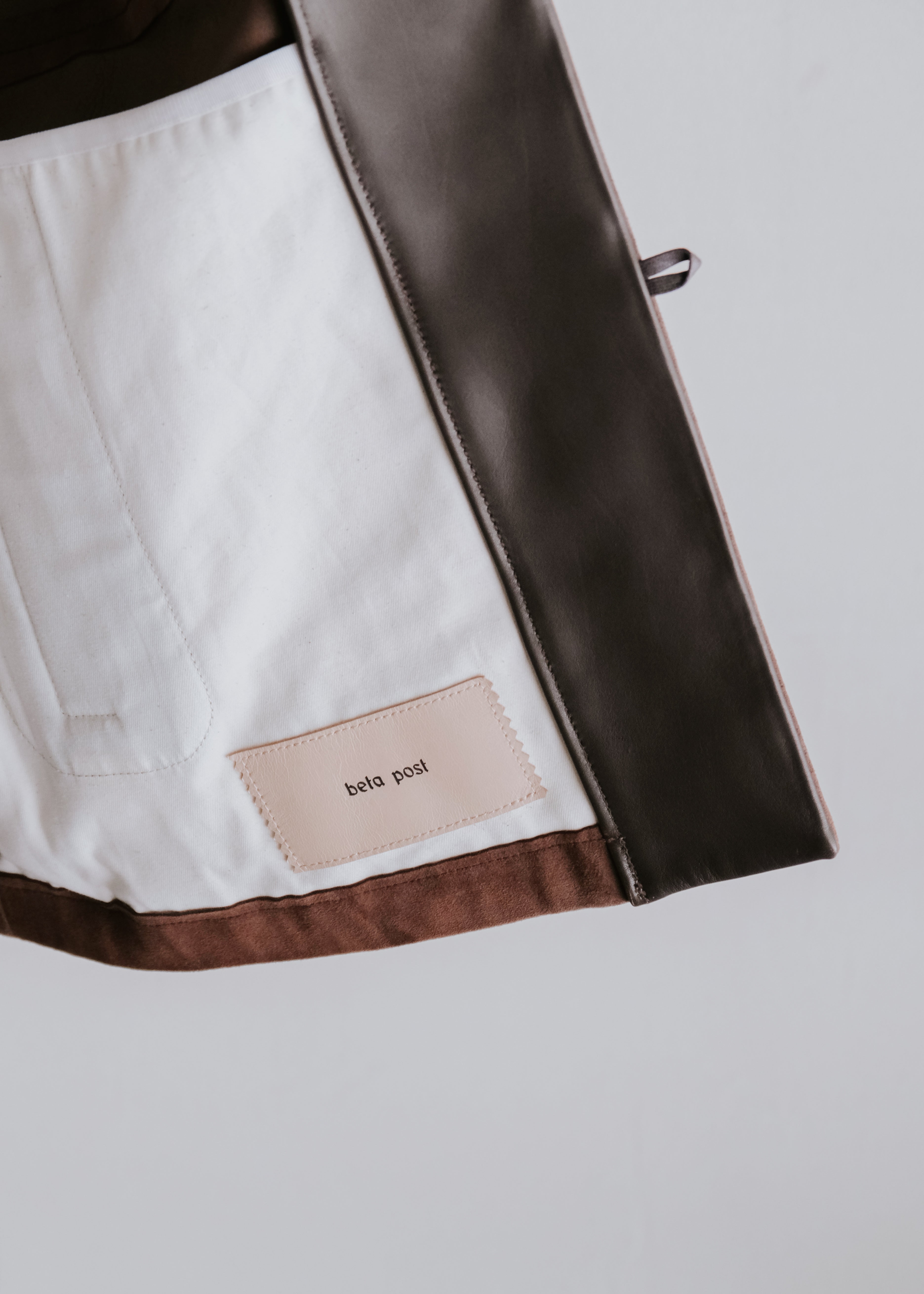 beta post ベータポスト 26AW ゴート スウェードレザー Suede Leather relax ジャケット D.brown メンズ