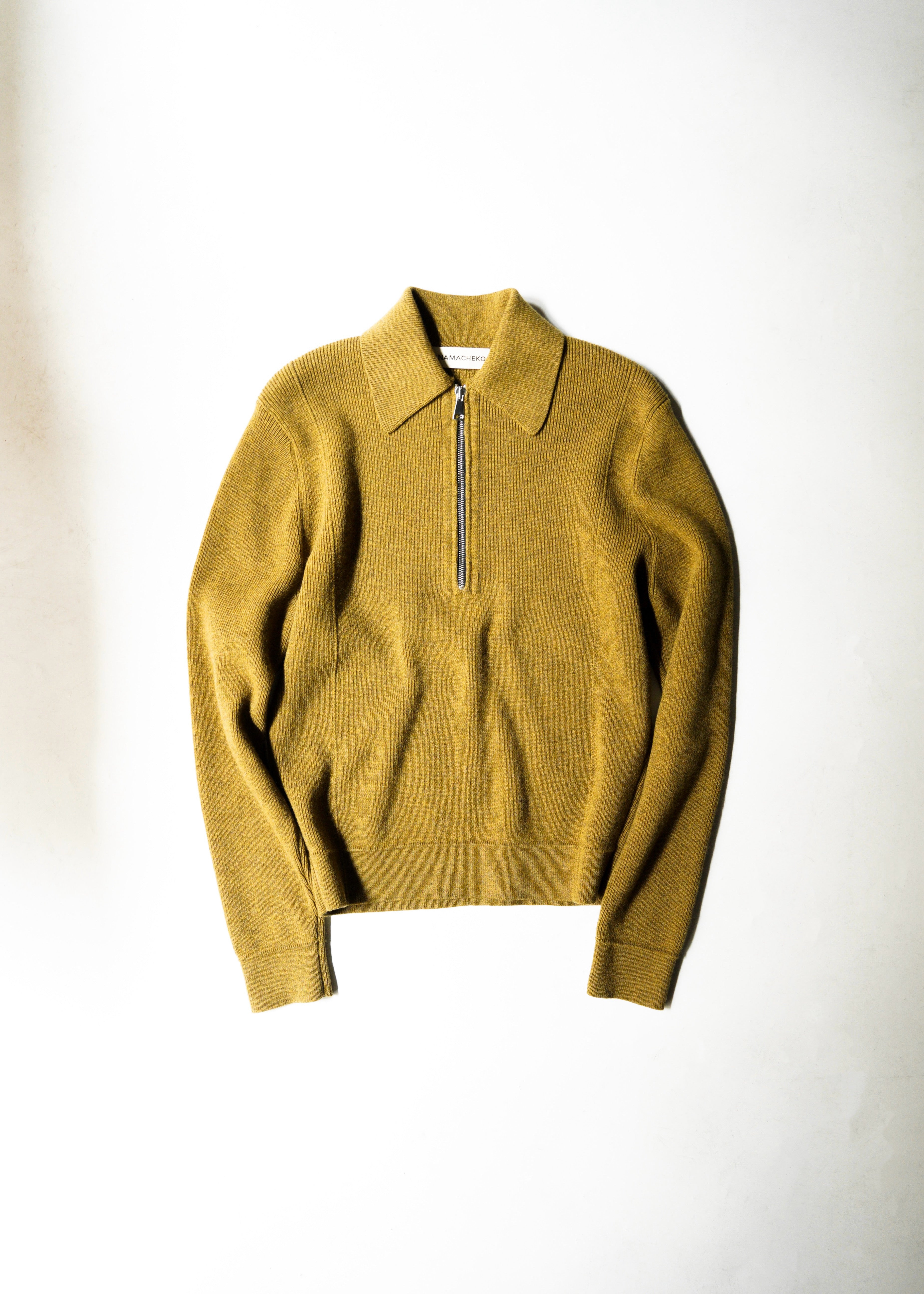 NAMACHEKO 26AW MABEL POLO / OLIVE OIL