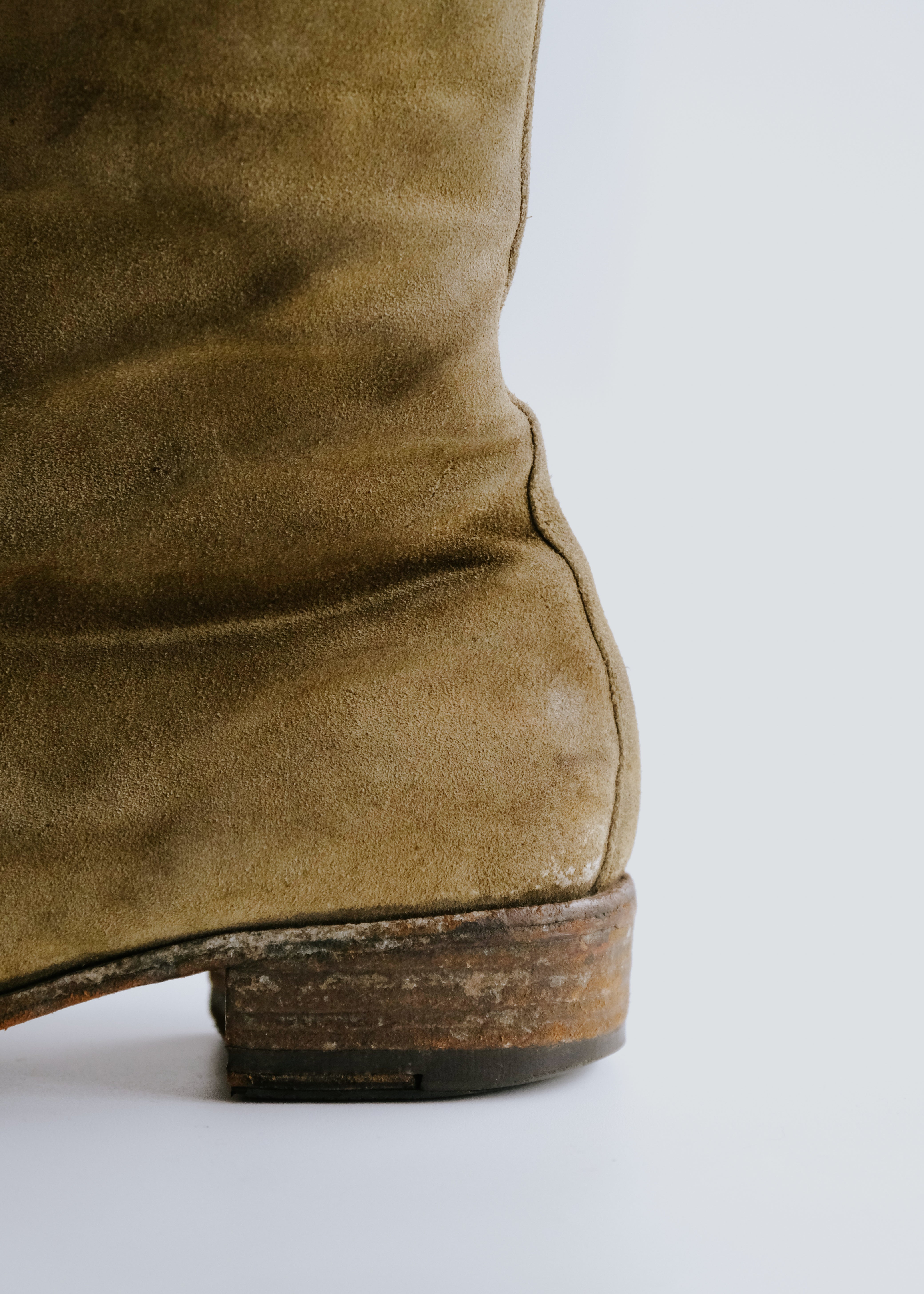 CETTEN | Martin Margiela 03AW Square toe side zip boots